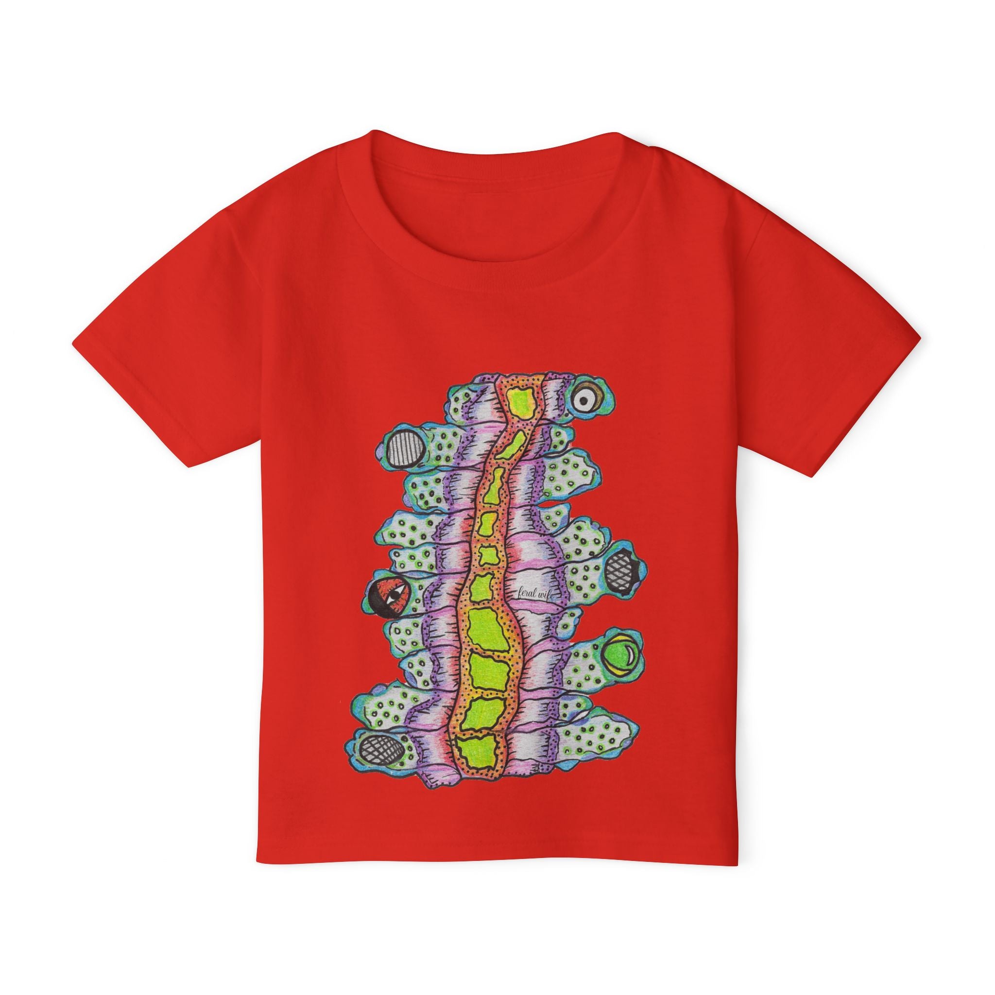 Floyd the Stomach Monster by Feral Wife - Toddler T-shirt