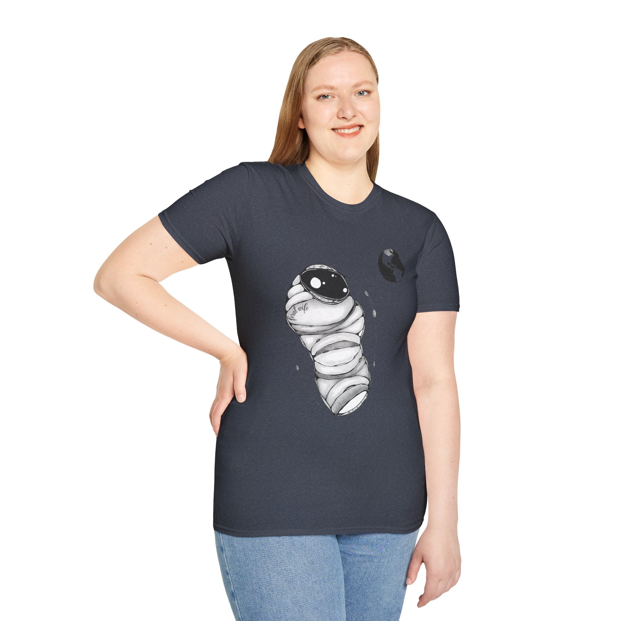 Outer Space by Feral Wife Unisex Softstyle T-Shirt