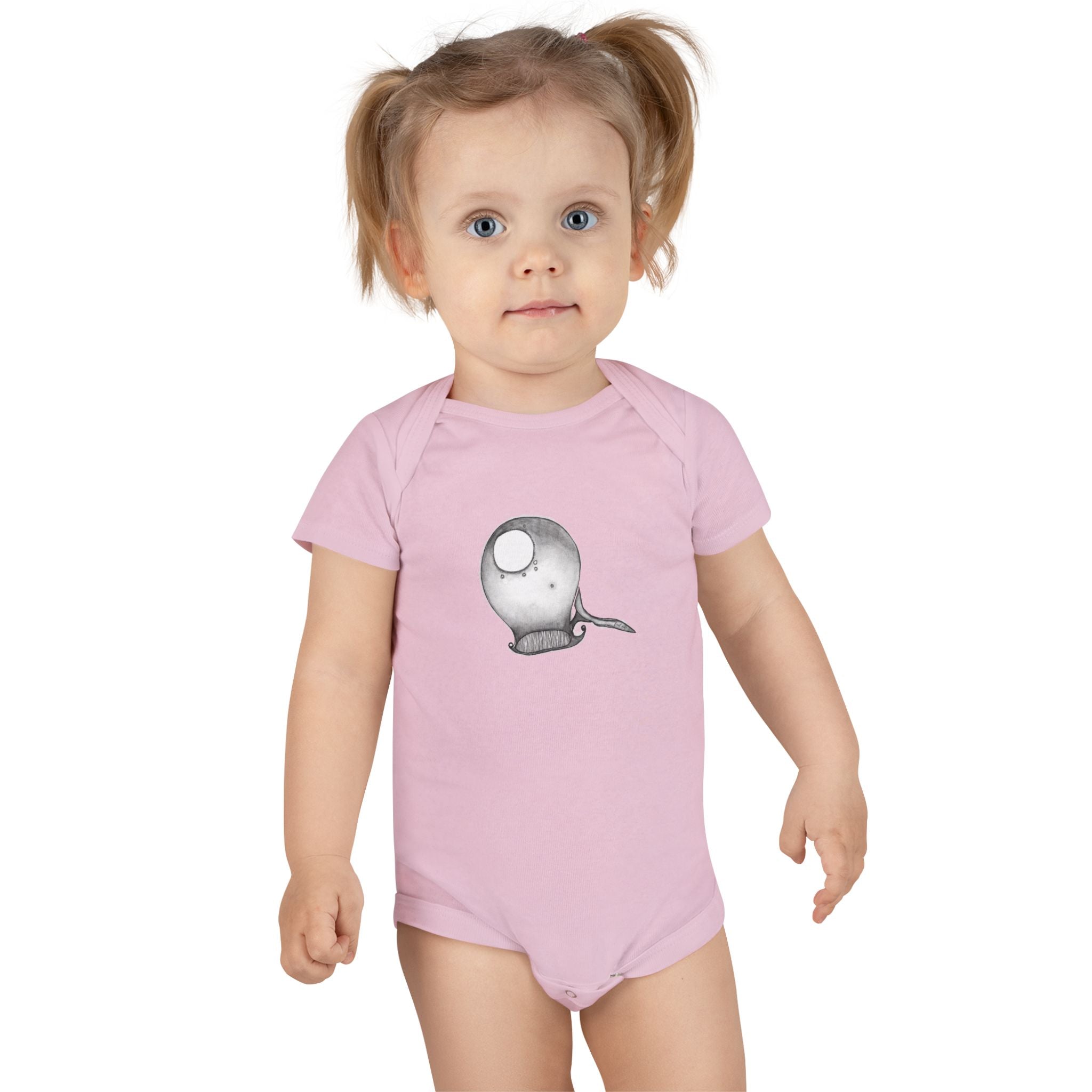 Whale by Feral Wife - Baby Onesie