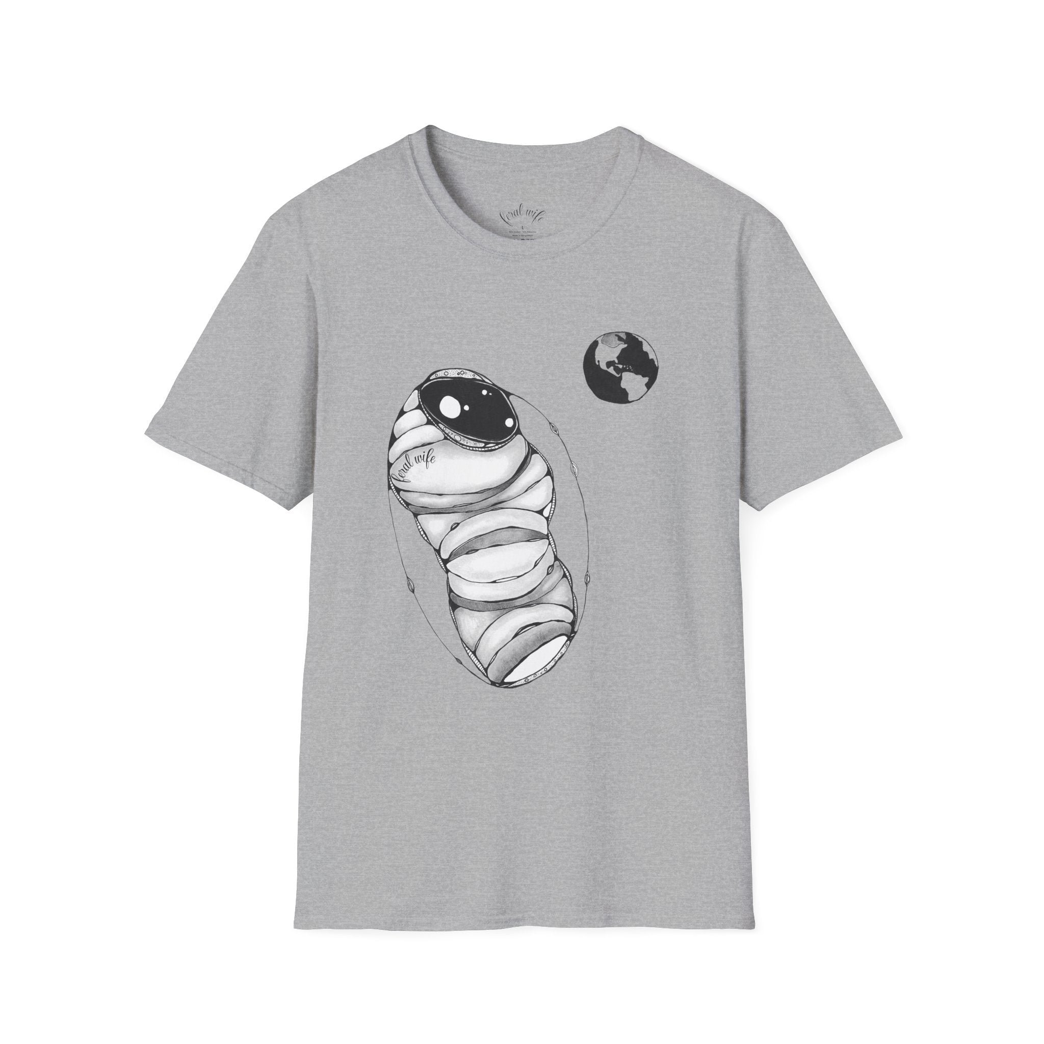 Outer Space by Feral Wife Unisex Softstyle T-Shirt