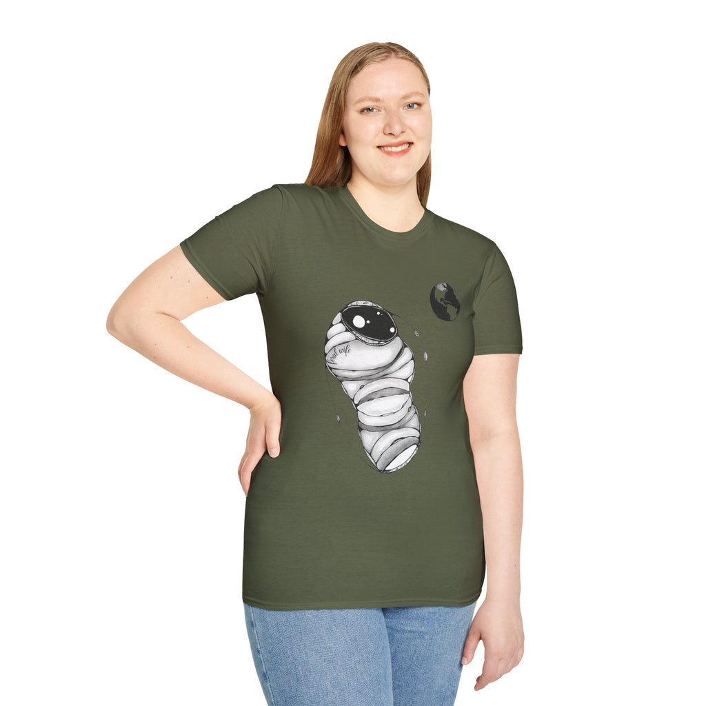 Outer Space by Feral Wife Unisex Softstyle T-Shirt