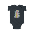 Floyd the Stomach Monster by Feral Wife - Infant Onesie