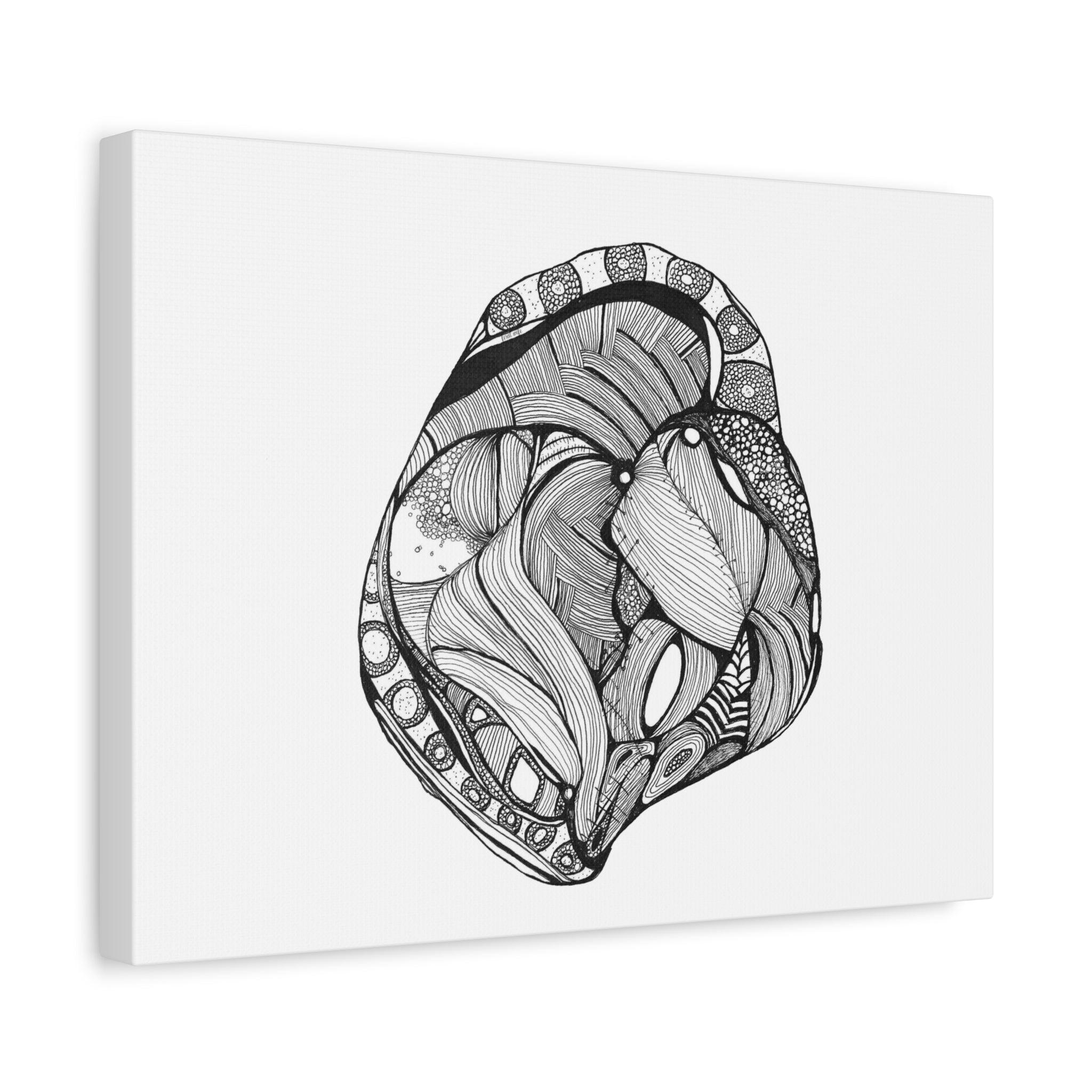 Heart by Feral Wife - Stretched Canvas Wall Art