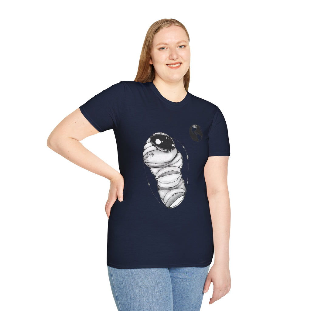 Outer Space by Feral Wife Unisex Softstyle T-Shirt