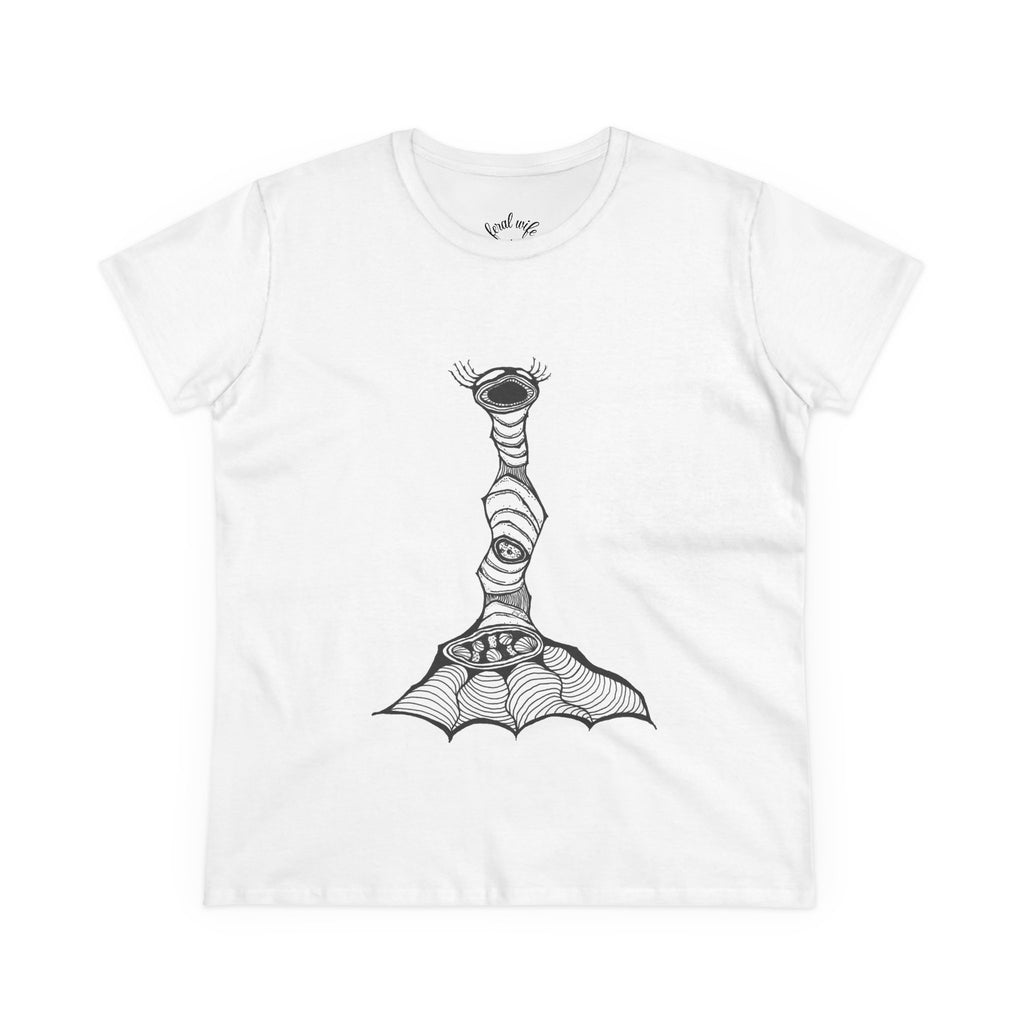 Inch Monster by Feral Wife - Women's Artistic Graphic Tee