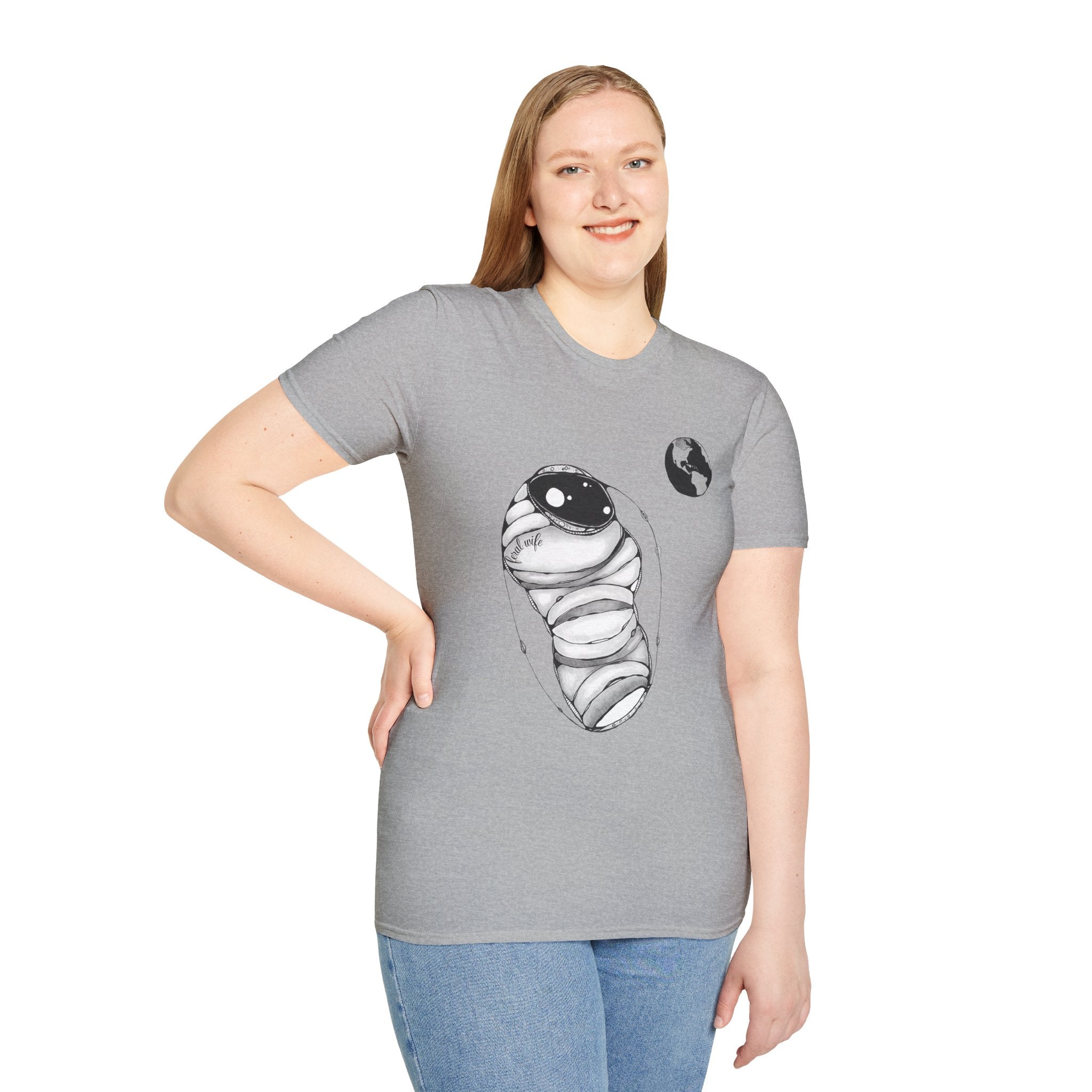 Outer Space by Feral Wife Unisex Softstyle T-Shirt