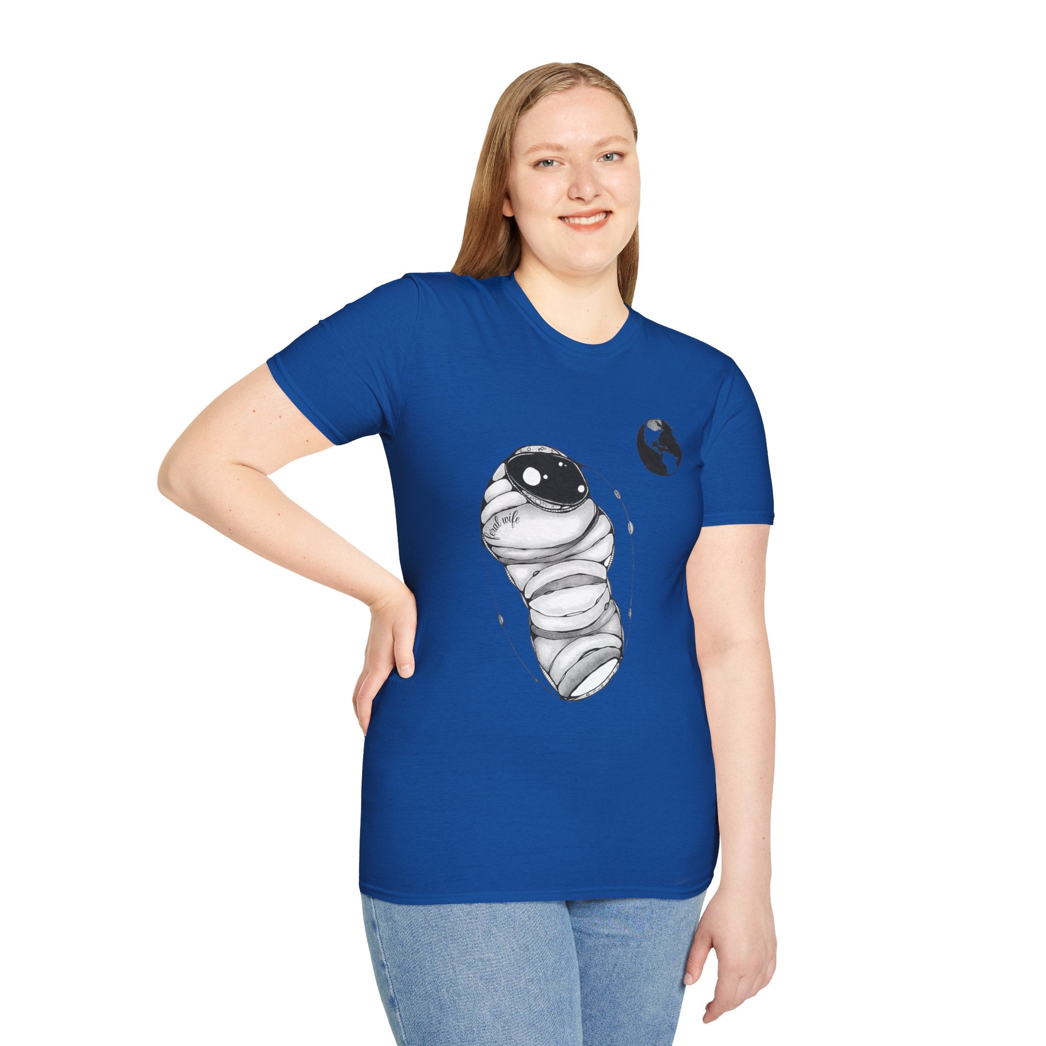 Outer Space by Feral Wife Unisex Softstyle T-Shirt