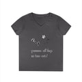 Gramma: All Hugs No Time-outs! by Feral Wife V-Neck T-Shirt