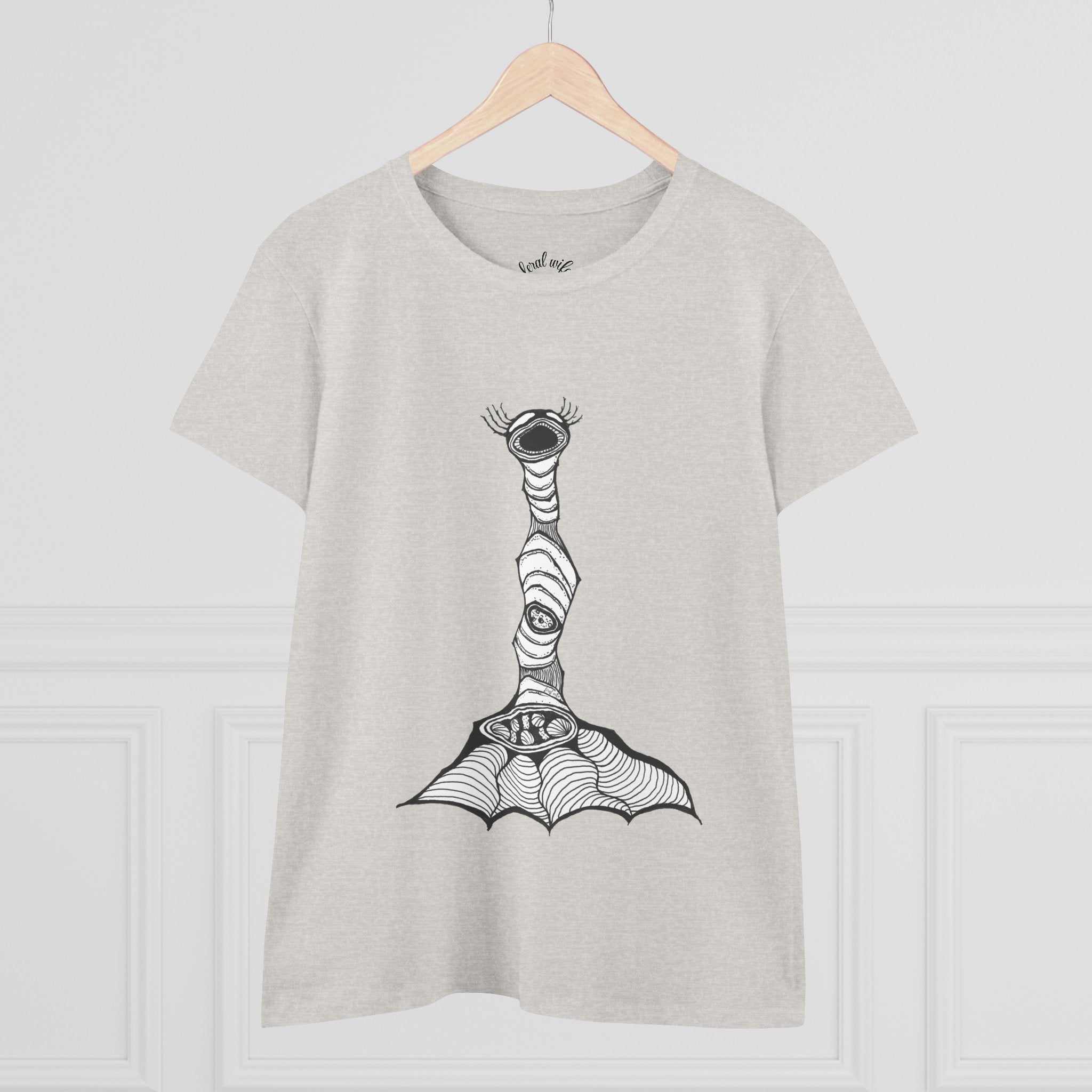 Inch Monster by Feral Wife - Women's Artistic Graphic Tee