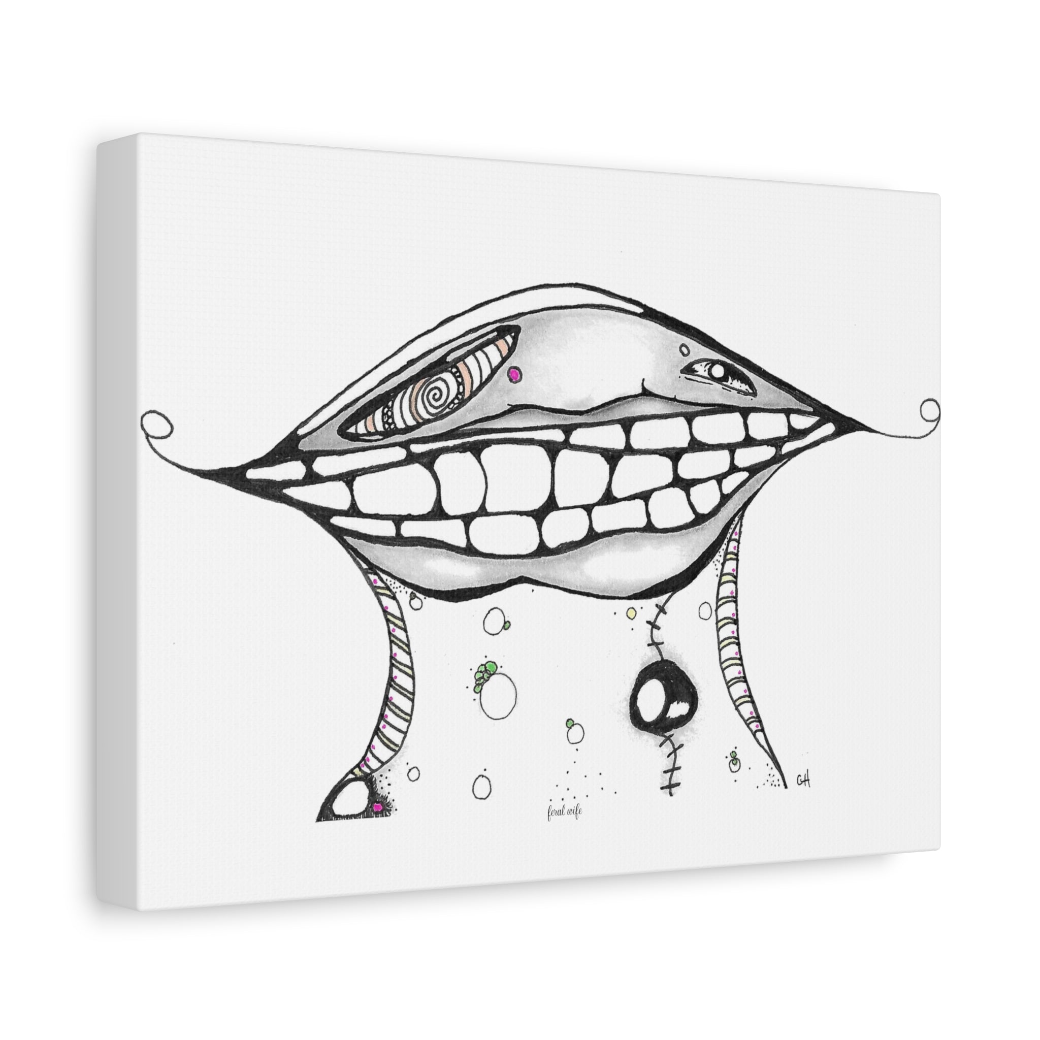Mushroom Mouth By Feral Wife