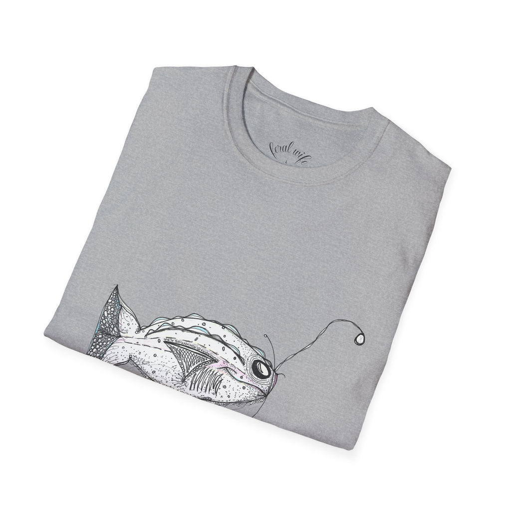 Fishing Adventure by Feral Wife - Unisex Softstyle T-Shirt