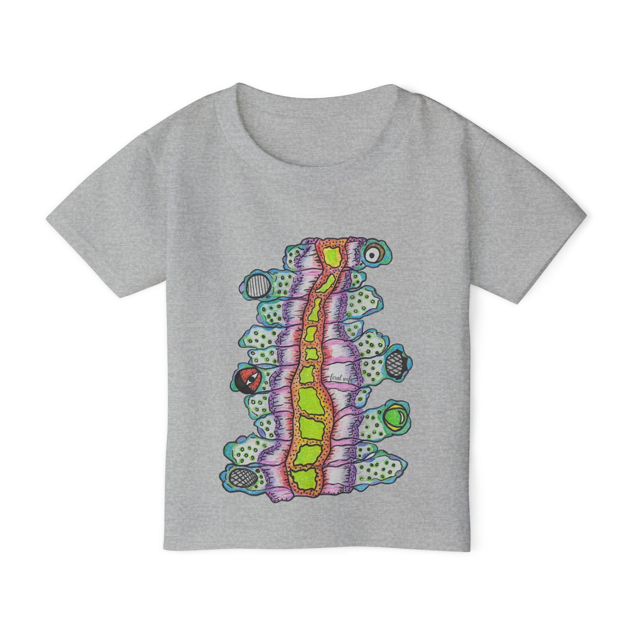 Floyd the Stomach Monster by Feral Wife - Toddler T-shirt