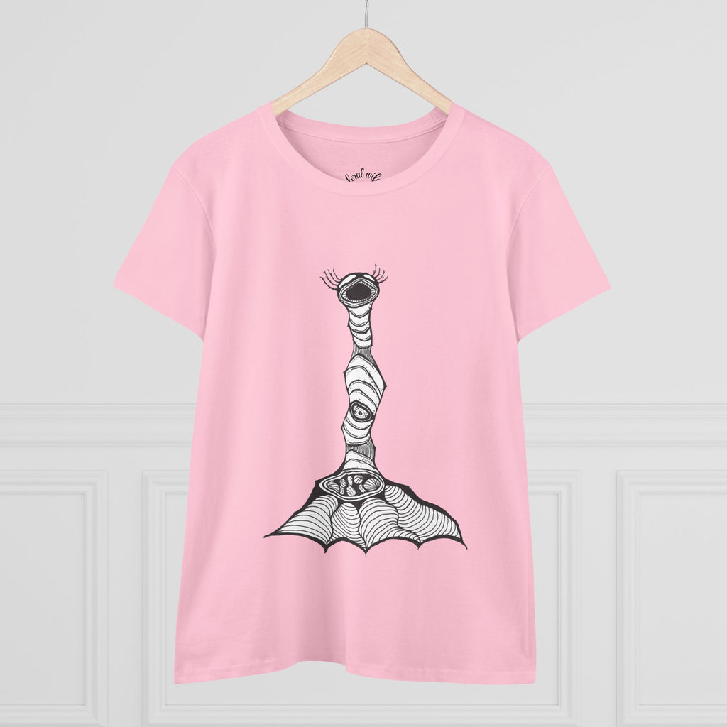 Inch Monster by Feral Wife - Women's Artistic Graphic Tee