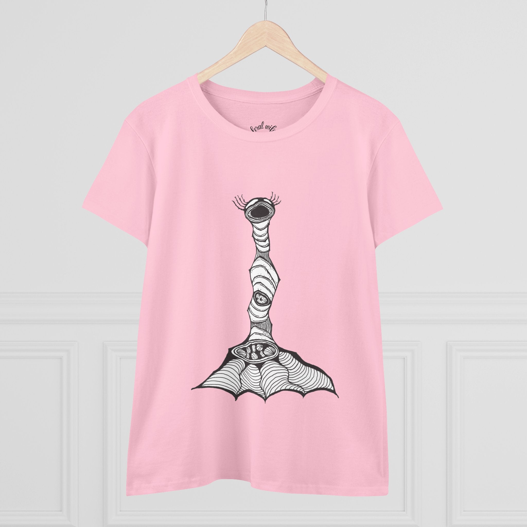 Inch Monster by Feral Wife - Women's Artistic Graphic Tee