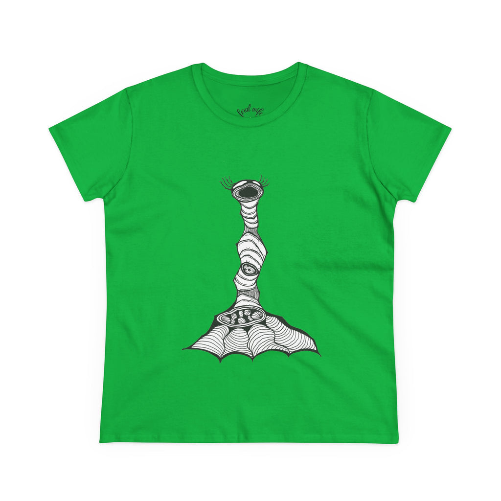 Inch Monster by Feral Wife - Women's Artistic Graphic Tee