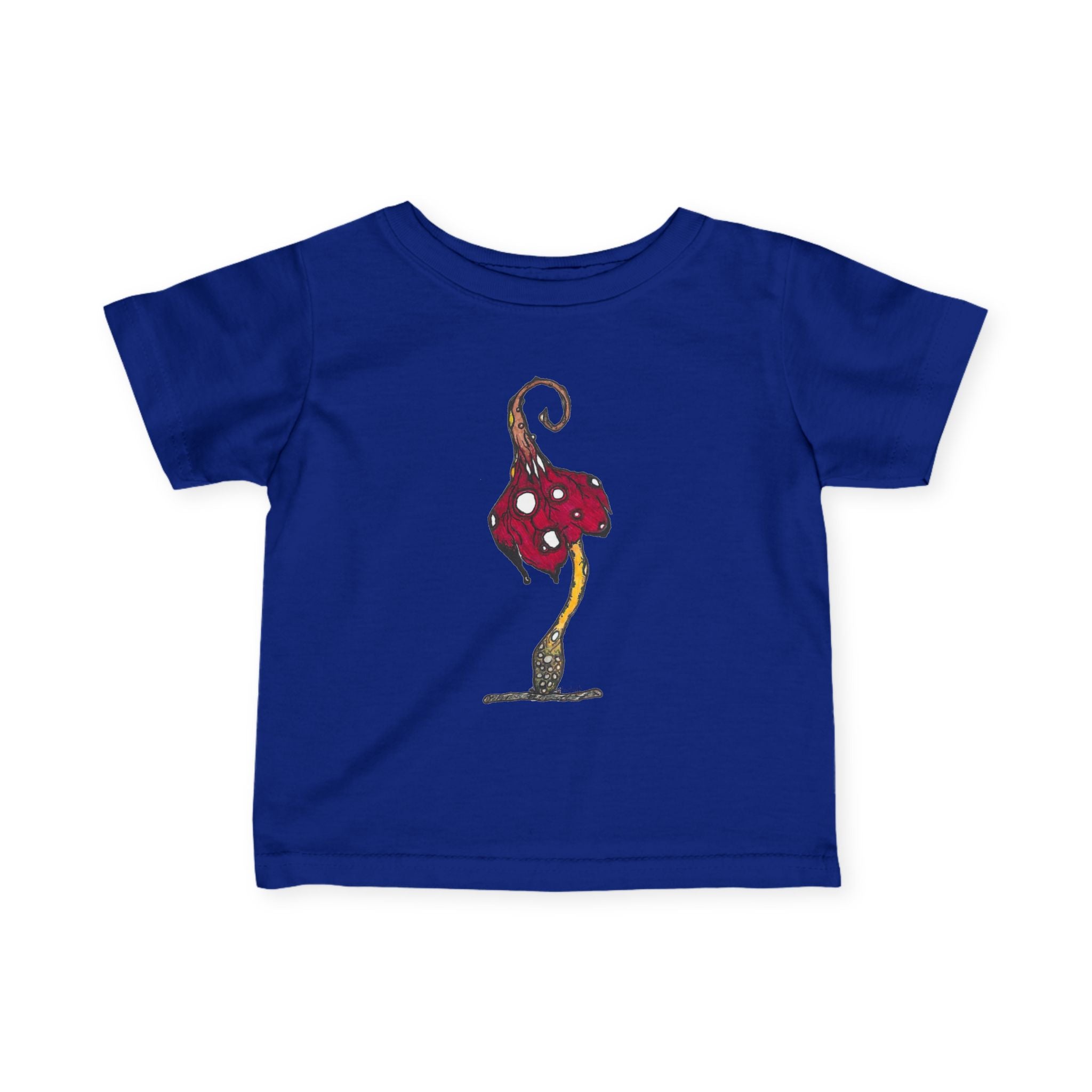 Red Mushroom by Feral Wife - Infant/Toddler Tee
