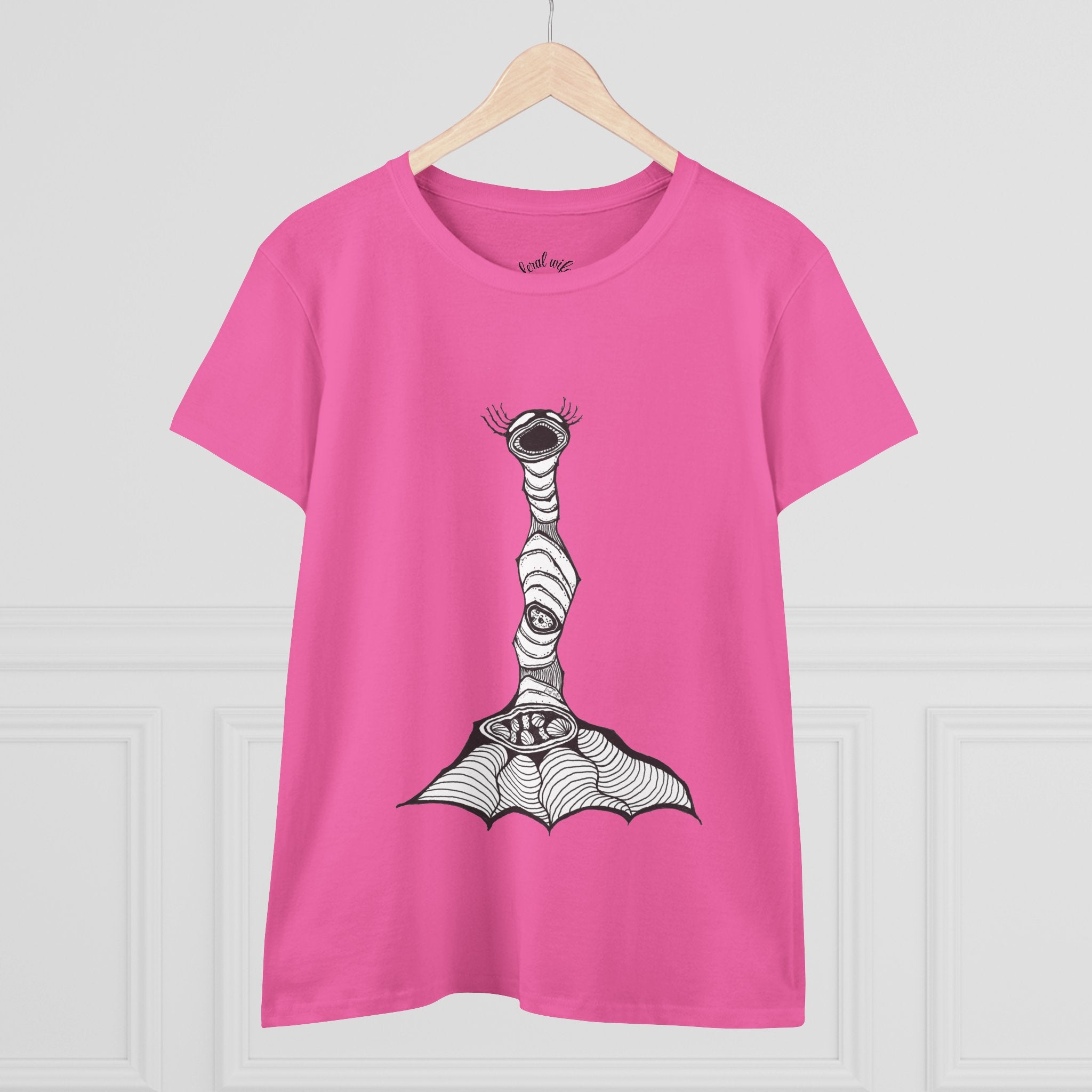 Inch Monster by Feral Wife - Women's Artistic Graphic Tee