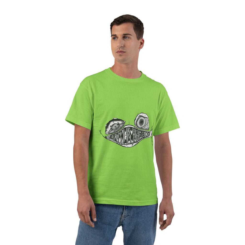Psycho Fish by Feral Wife - Unisex Softstyle T-Shirt