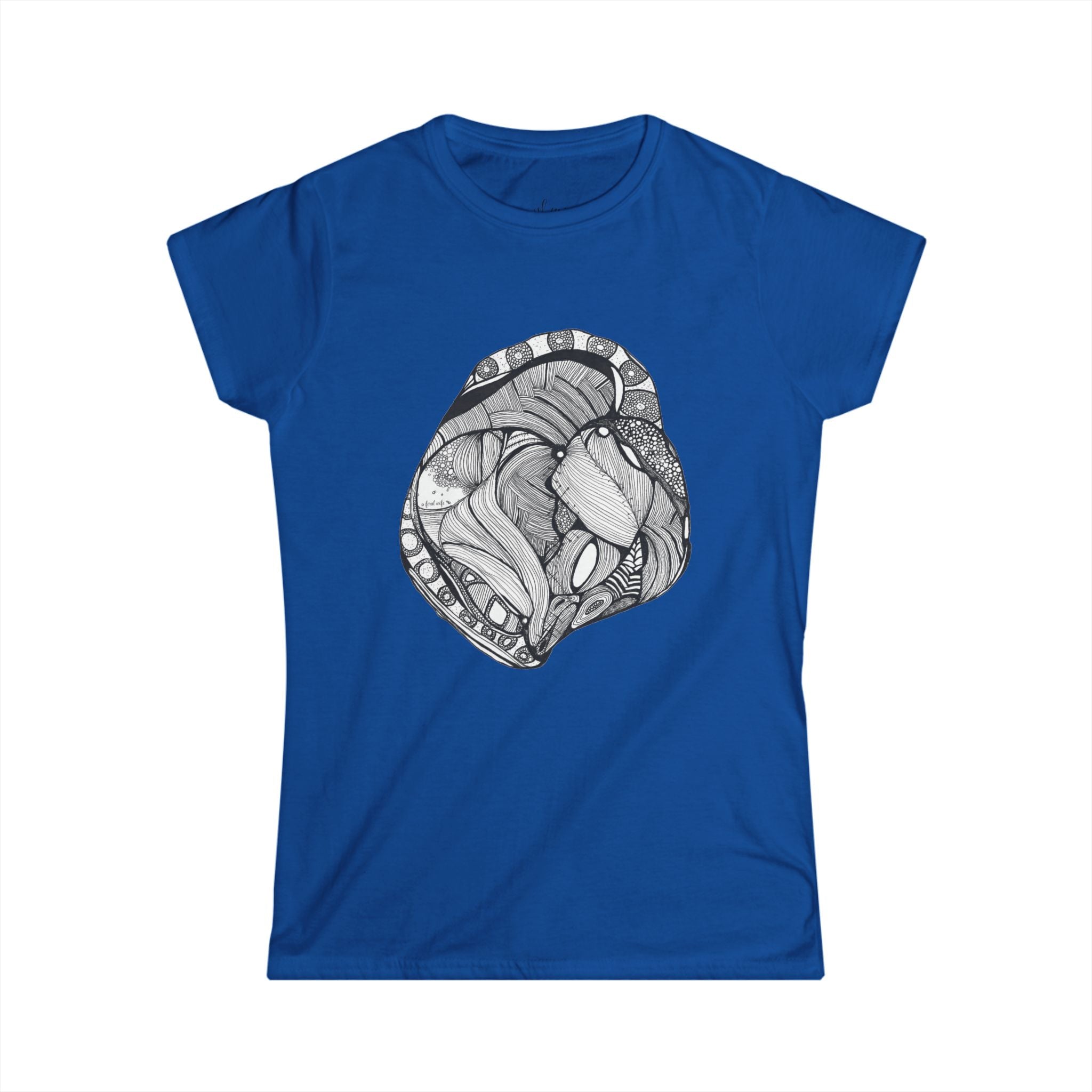 Heart by Feral Wife – Women's Semi-Fitted Style T-Shirt