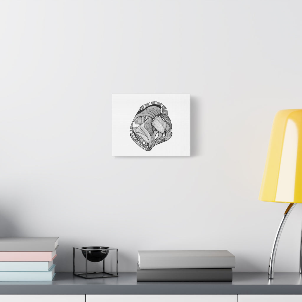 Heart by Feral Wife - Stretched Canvas Wall Art