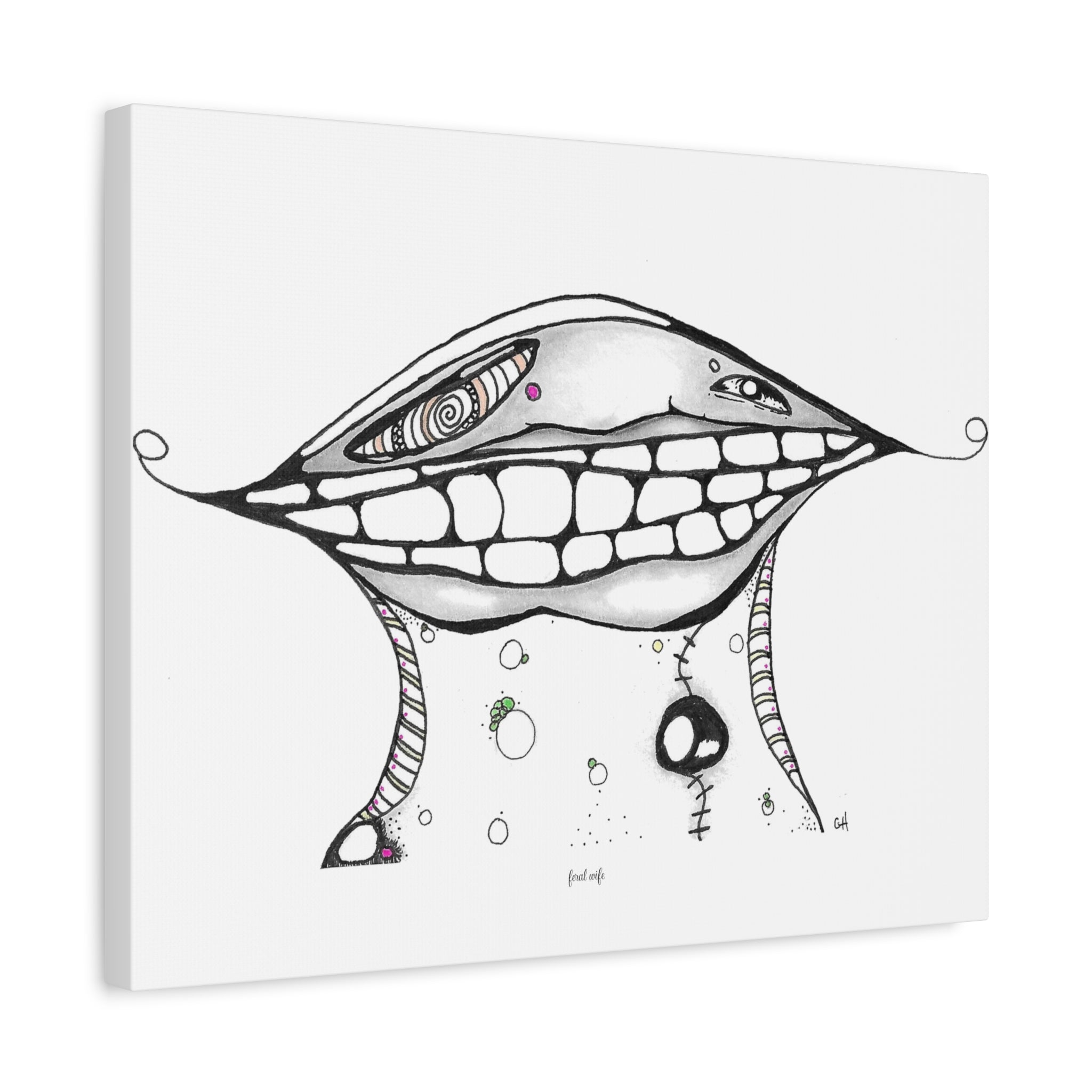 Mushroom Mouth By Feral Wife
