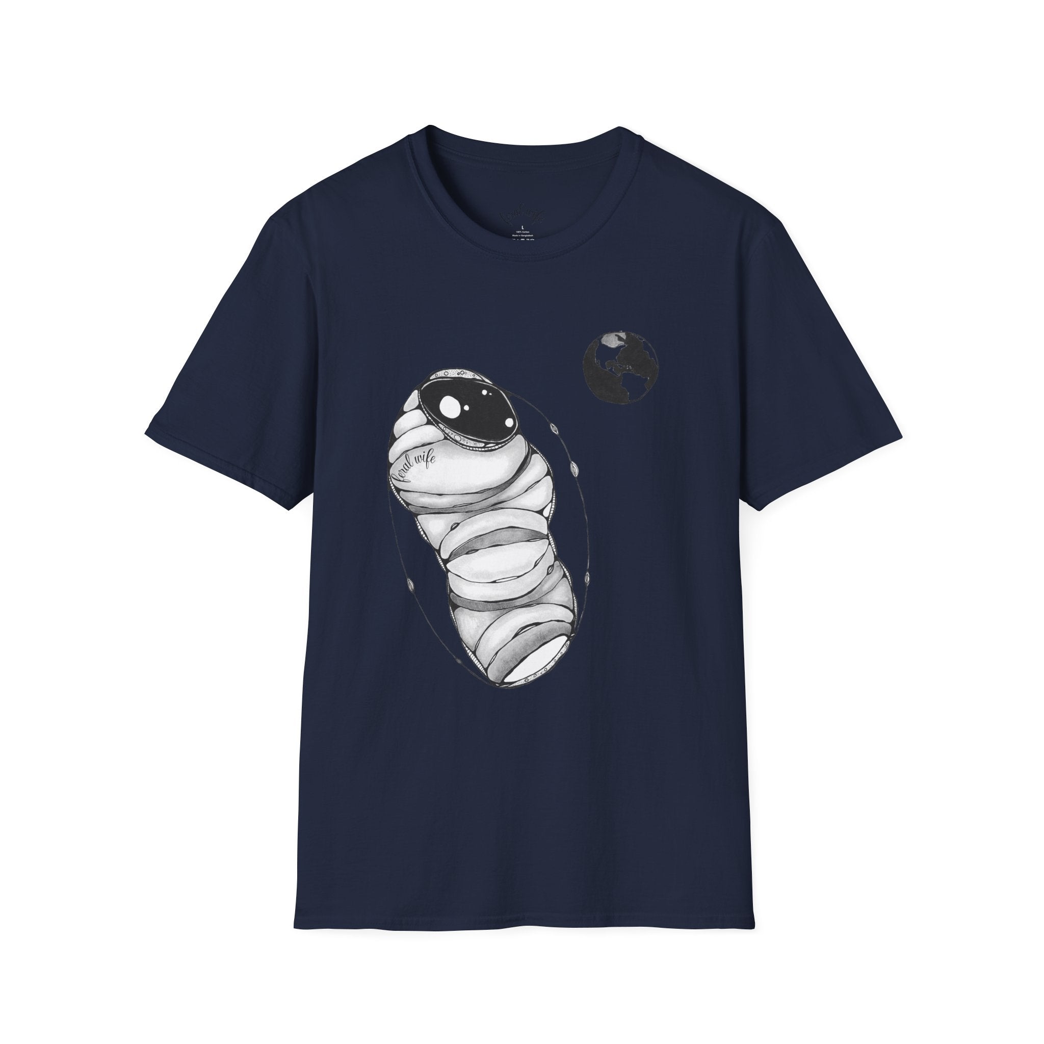 Outer Space by Feral Wife Unisex Softstyle T-Shirt