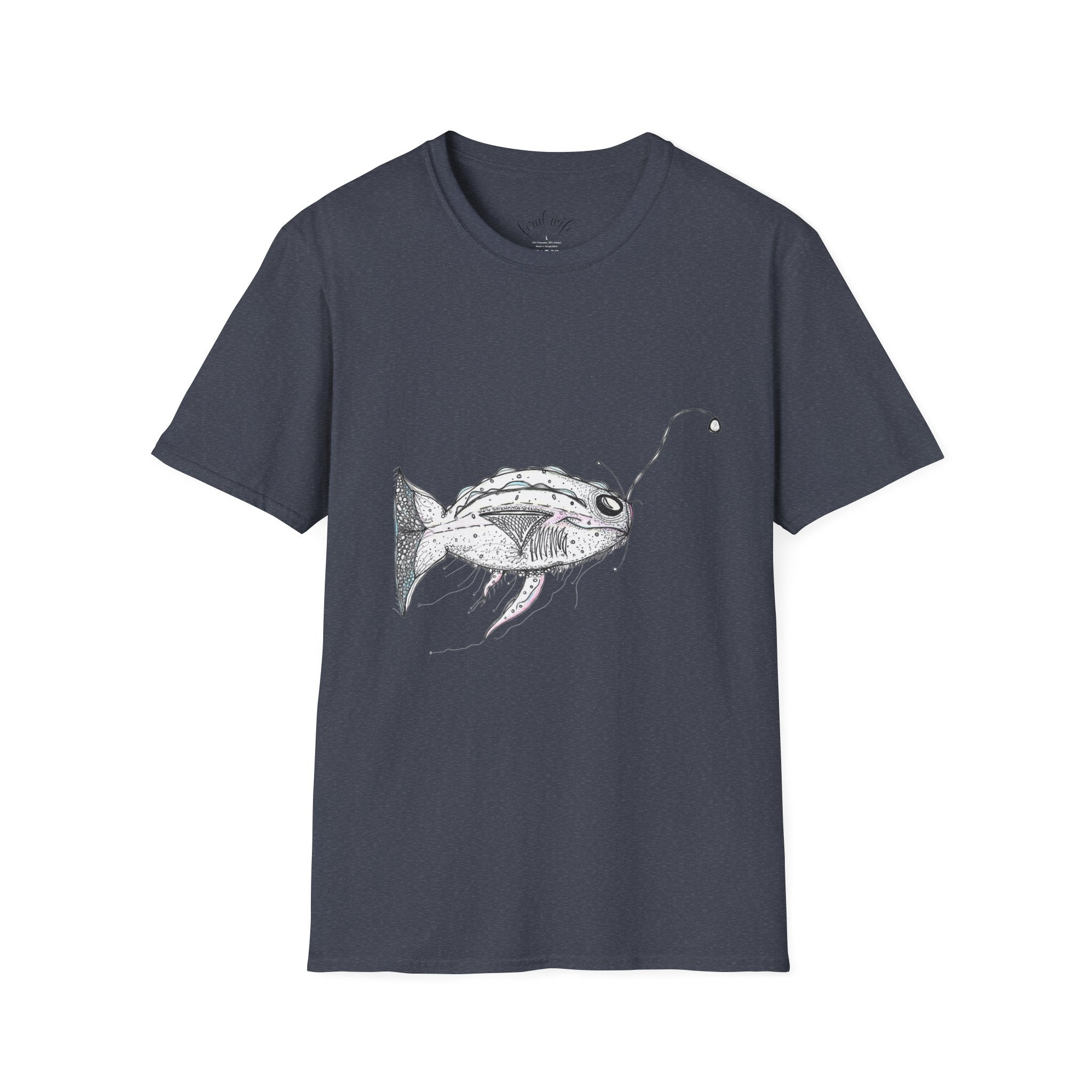 Fishing Adventure by Feral Wife - Unisex Softstyle T-Shirt