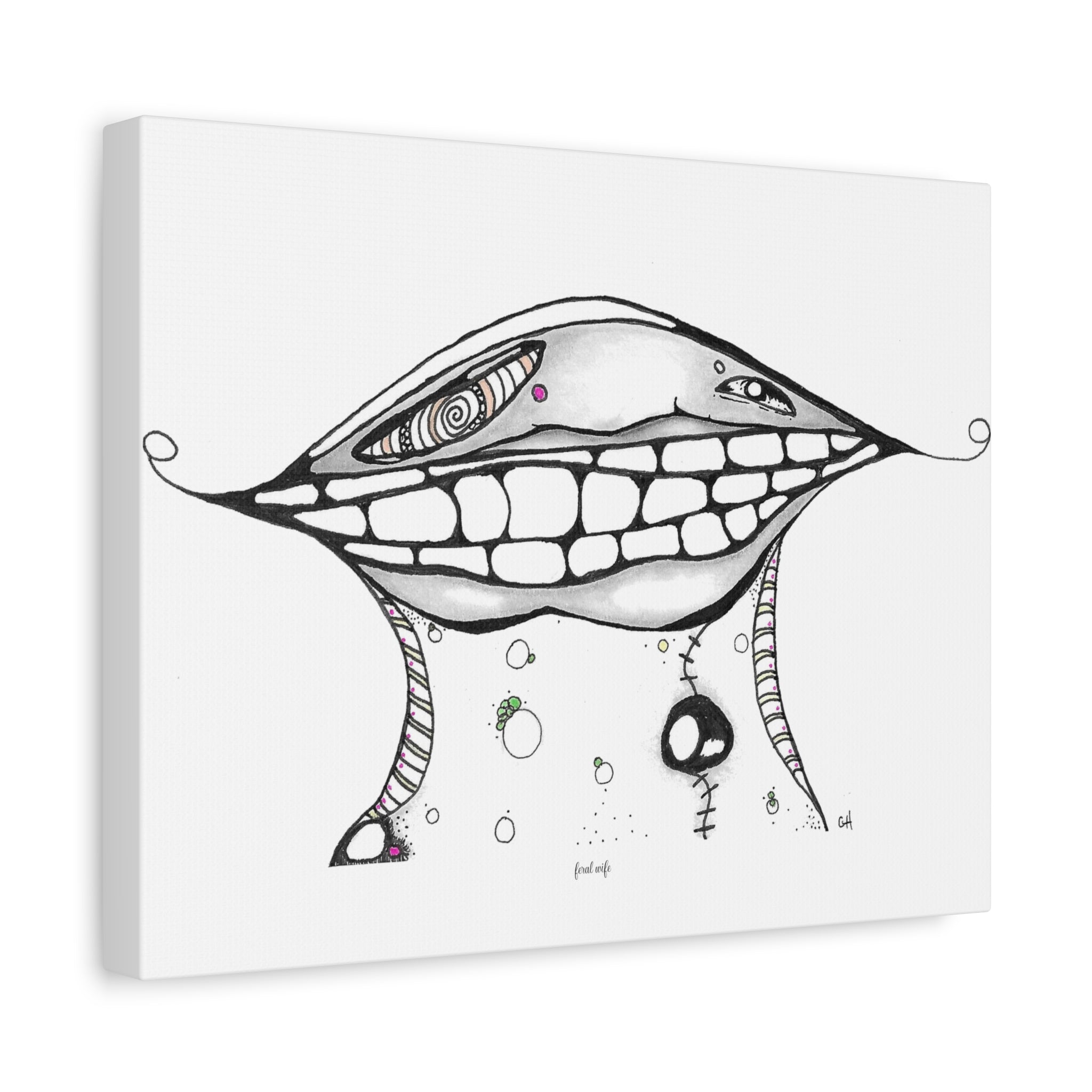 Mushroom Mouth By Feral Wife