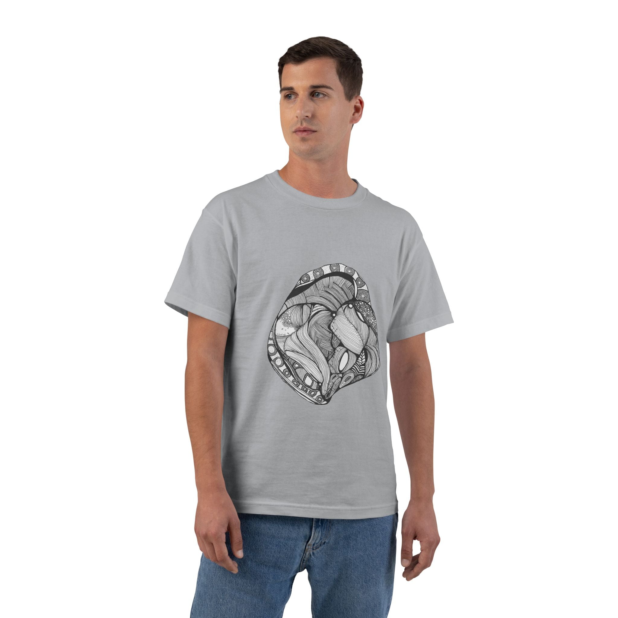 Heart by Feral Wife - Unisex Softstyle T-Shirt