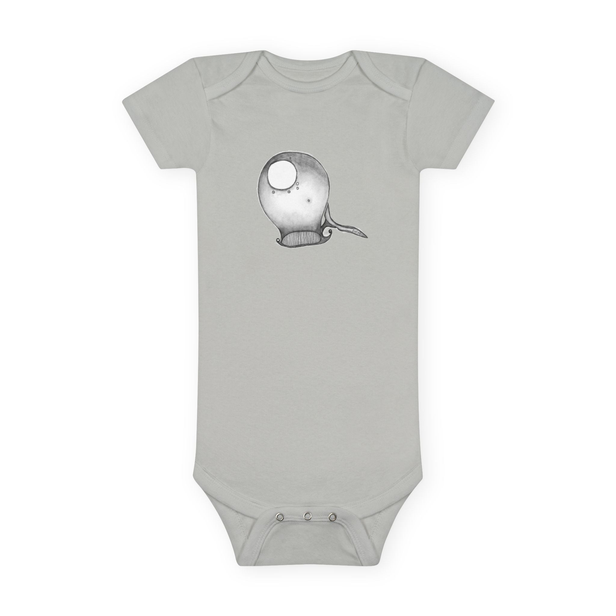 Whale by Feral Wife - Baby Onesie