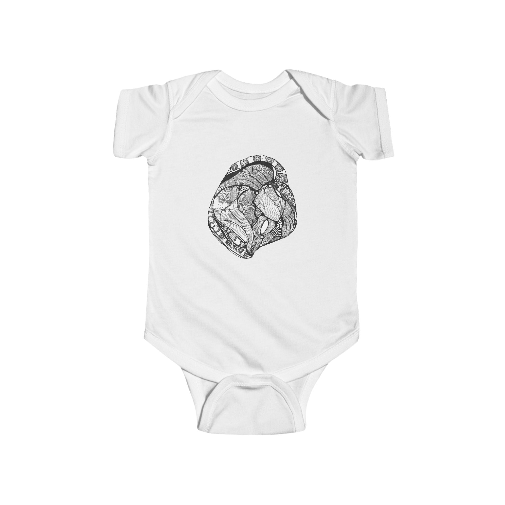 Heart by Feral Wife - Baby Onesie