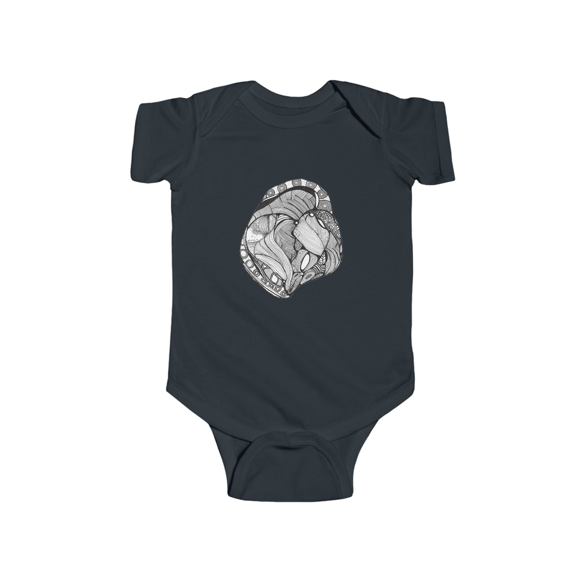 Heart by Feral Wife - Baby Onesie
