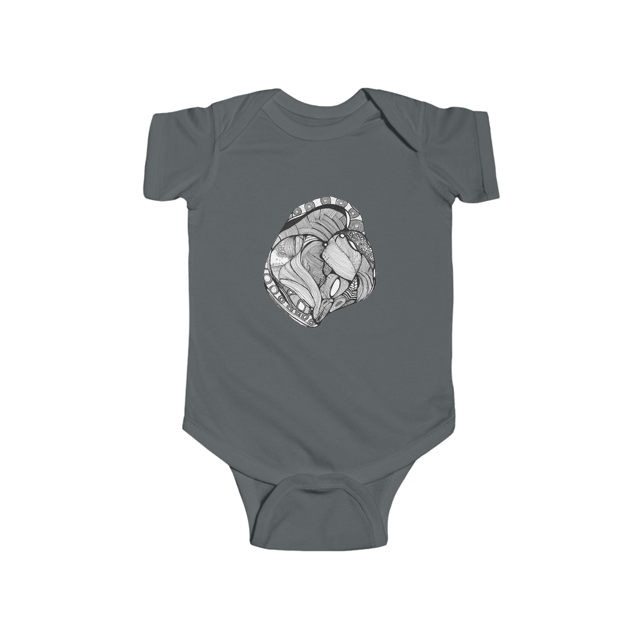 Heart by Feral Wife - Baby Onesie