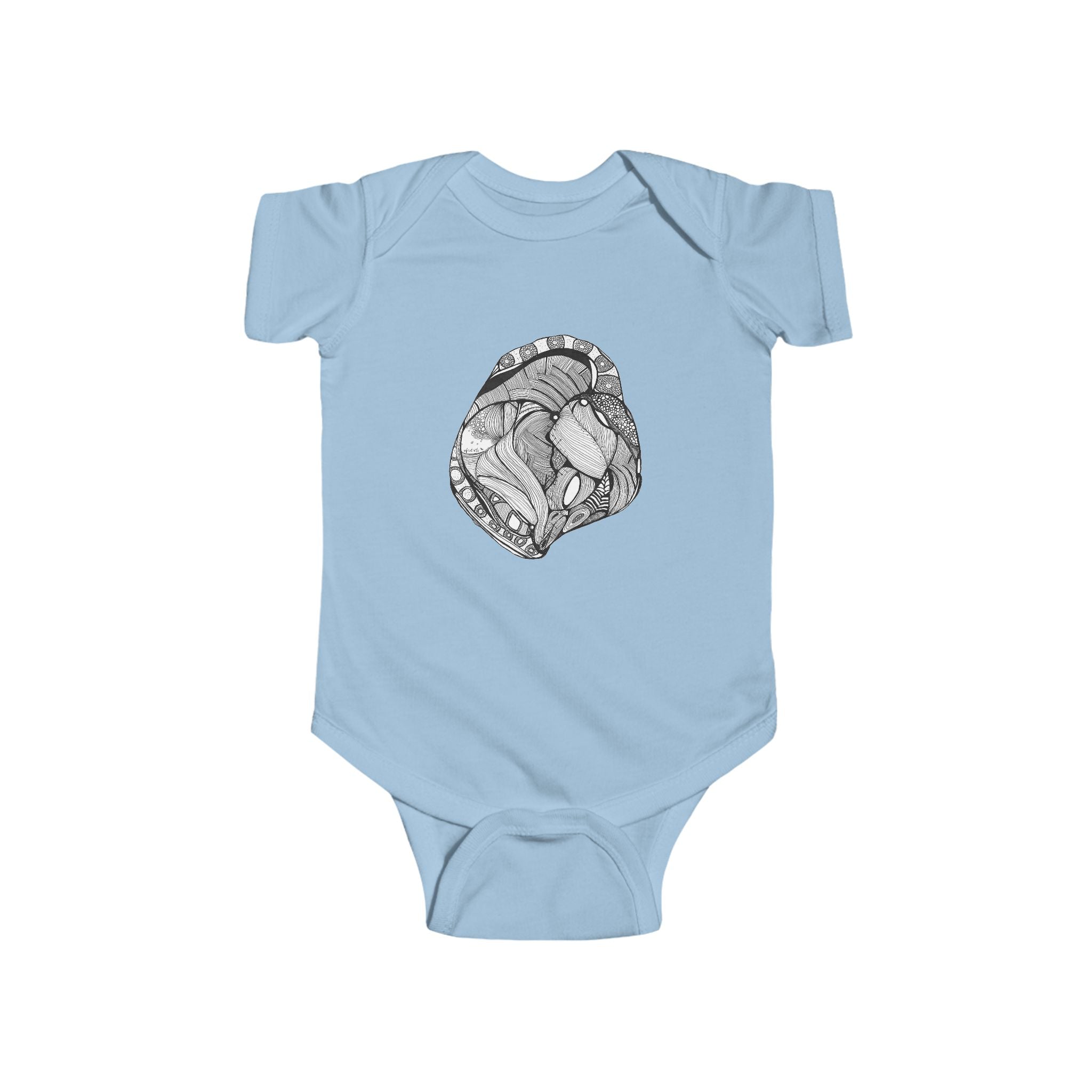 Heart by Feral Wife - Baby Onesie