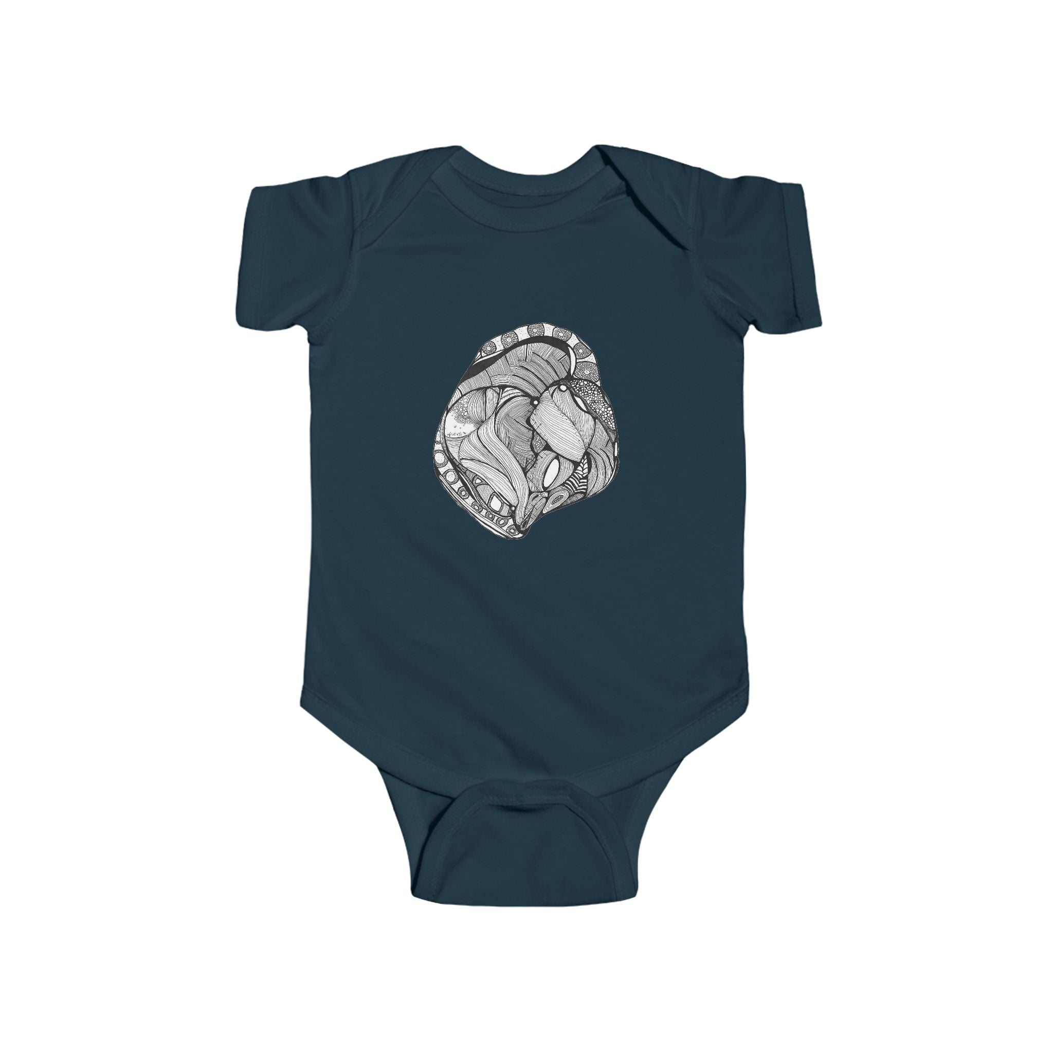 Heart by Feral Wife - Baby Onesie