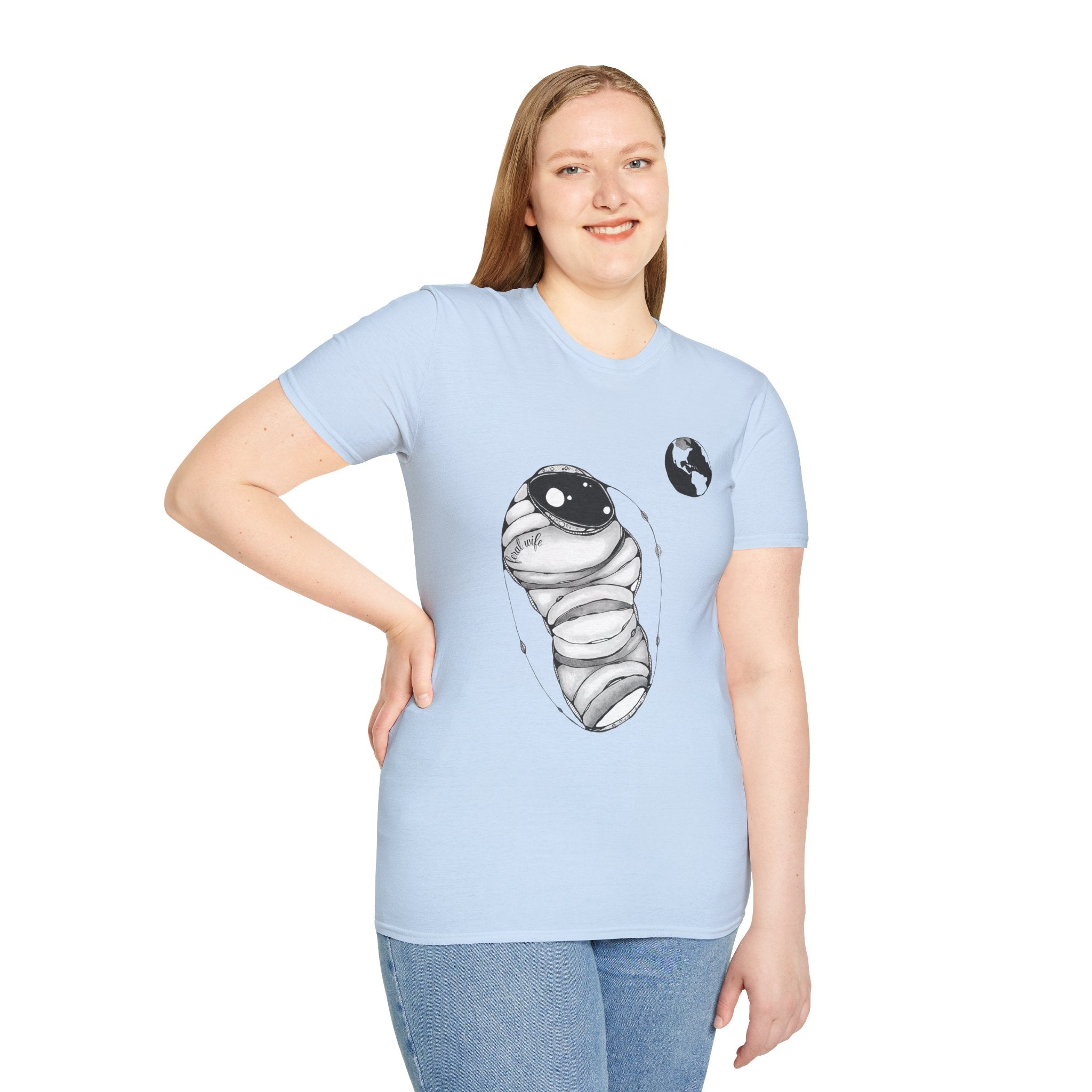 Outer Space by Feral Wife Unisex Softstyle T-Shirt
