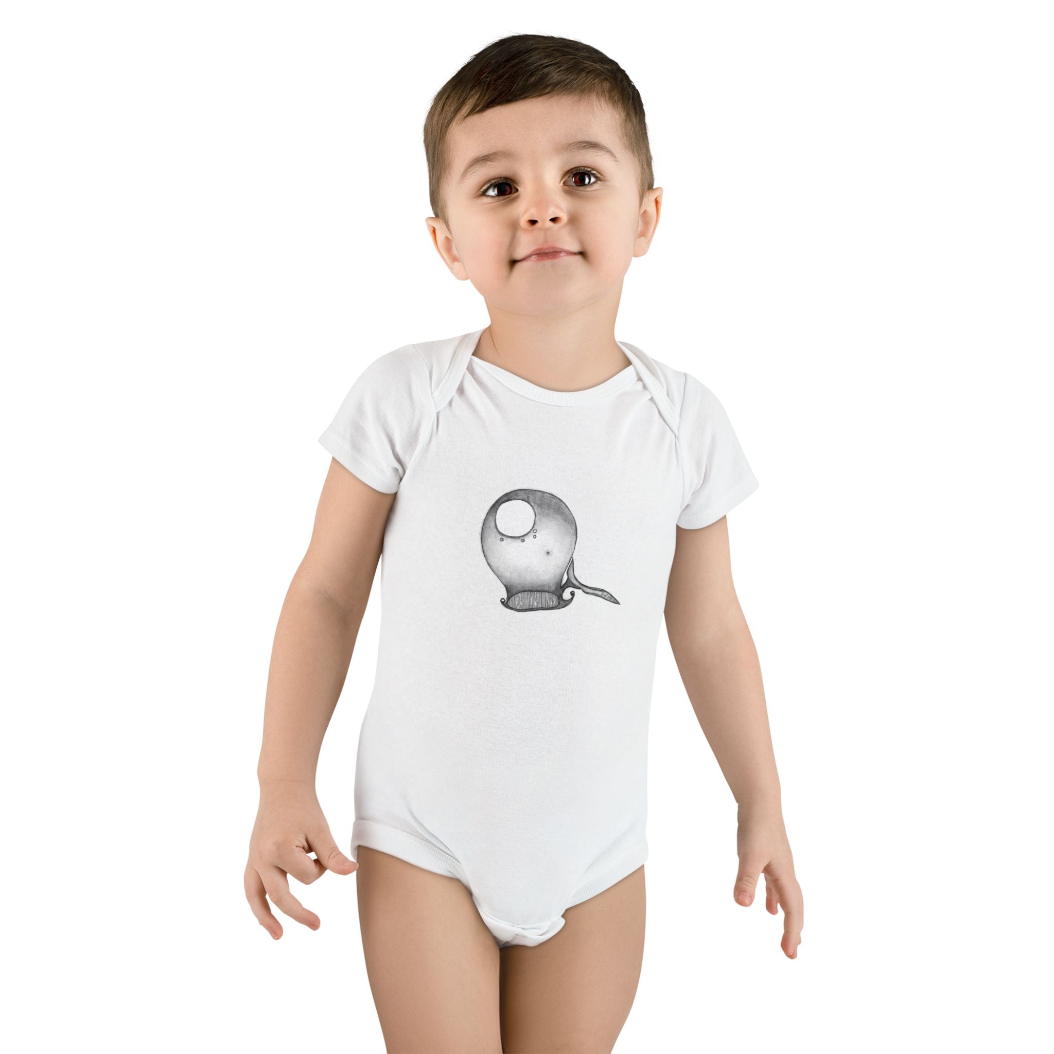 Whale by Feral Wife - Baby Onesie