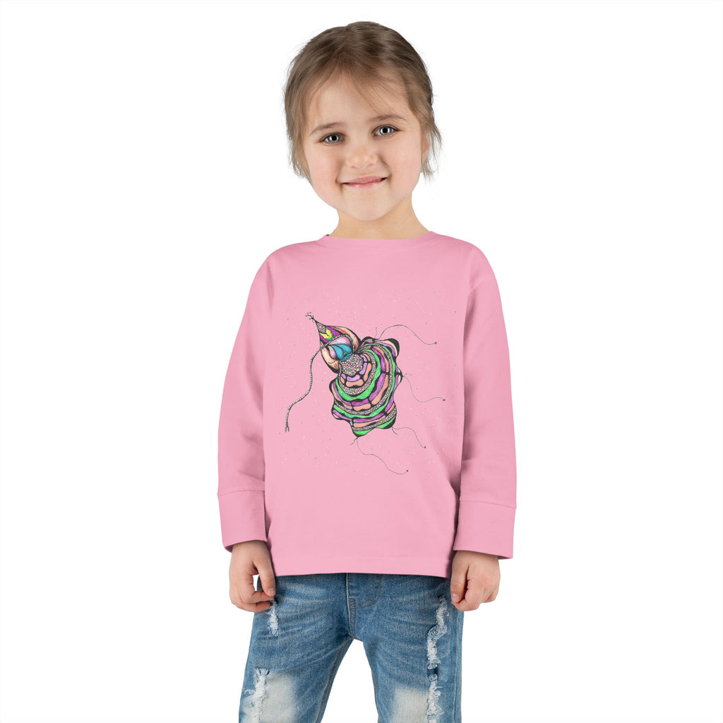 Sea Creature by Feral Wife - Colorful Toddler Long Sleeve Tee