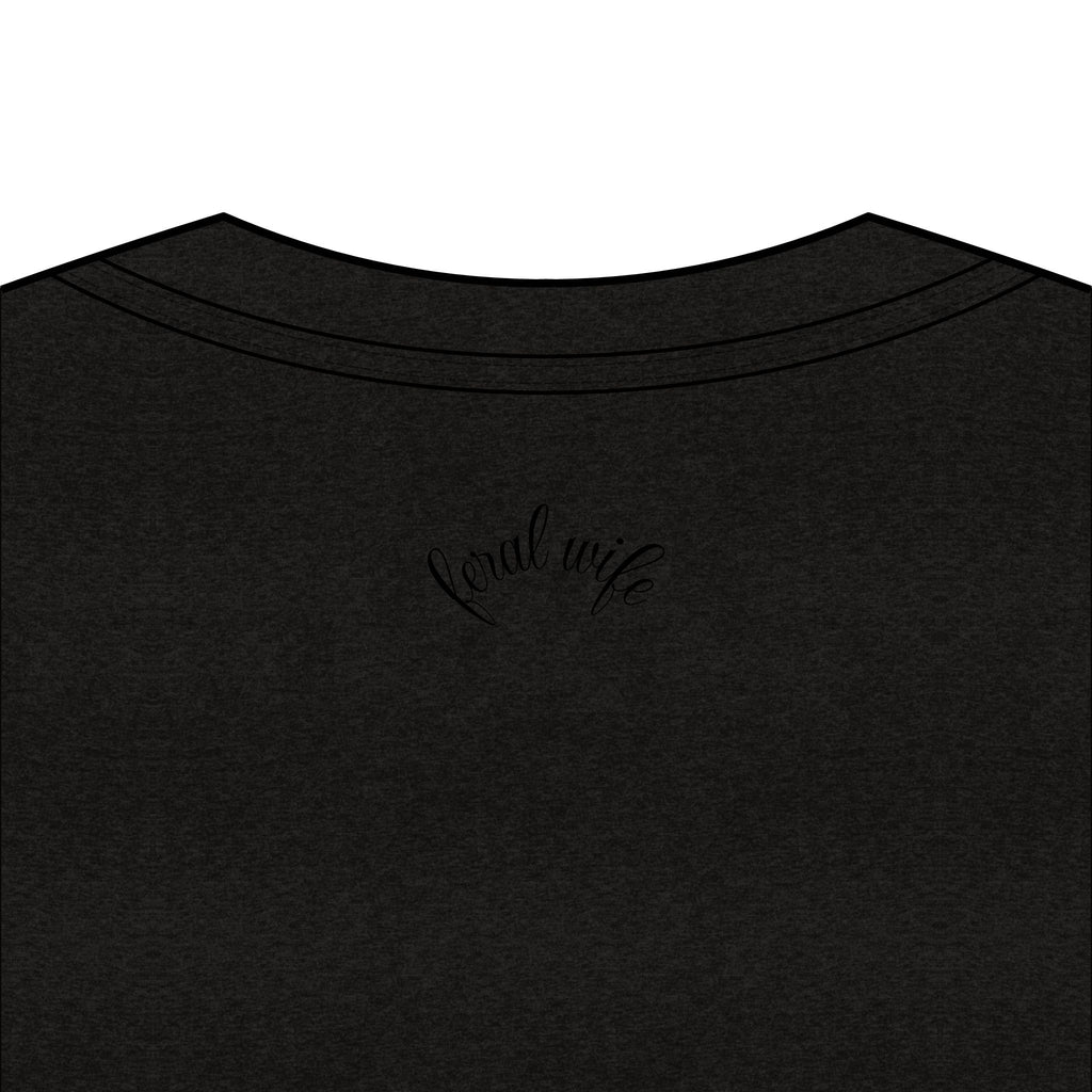 "Beat Your Meat, Not Your Family" Funny Sarcastic Graphic V-Neck Shirt