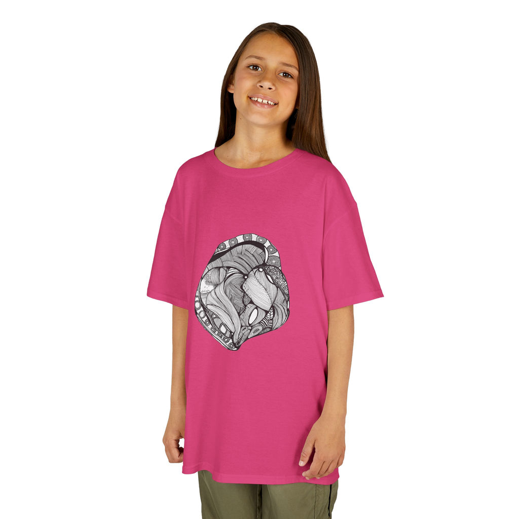 Heart by Feral Wife – Youth Semi-Fitted Style T-Shirt