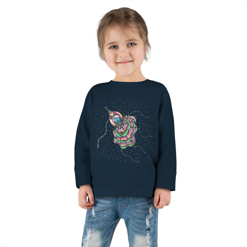 Sea Creature by Feral Wife - Colorful Toddler Long Sleeve Tee