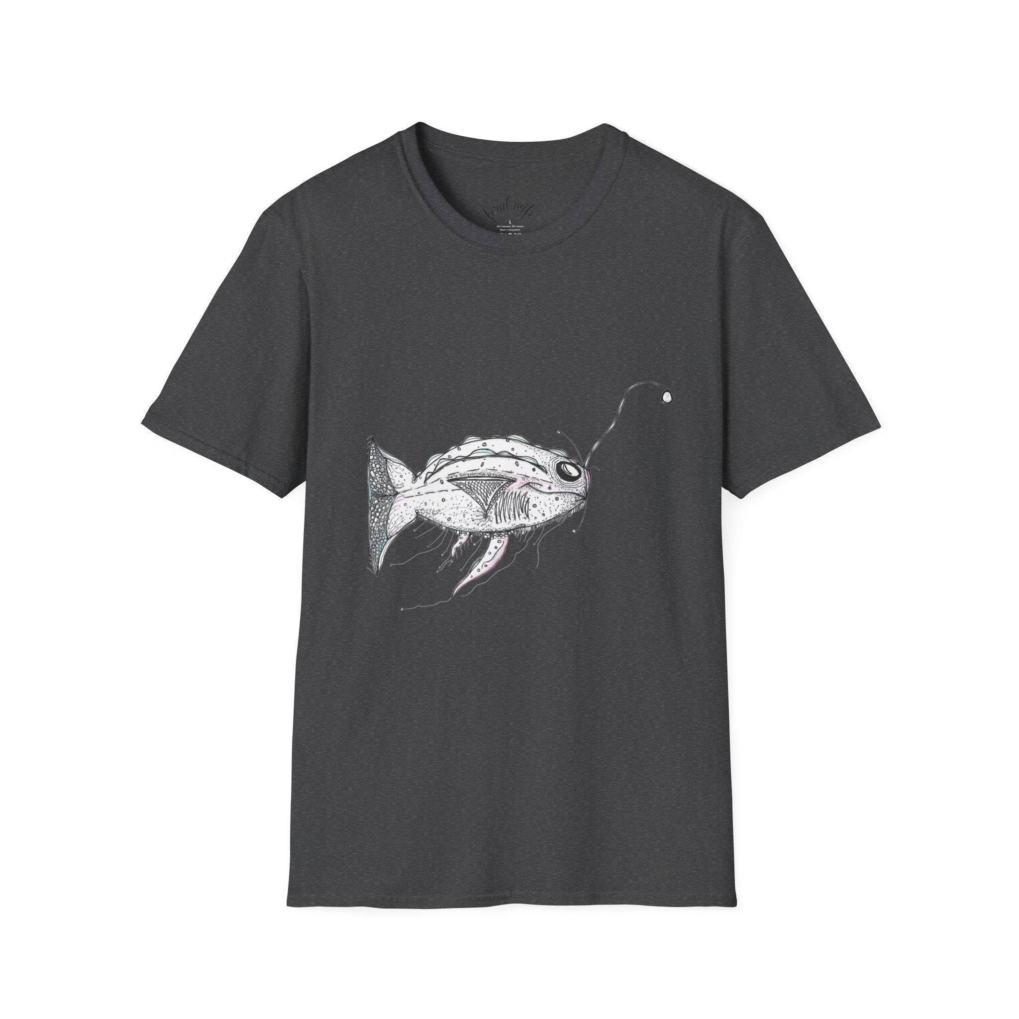 Fishing Adventure by Feral Wife - Unisex Softstyle T-Shirt