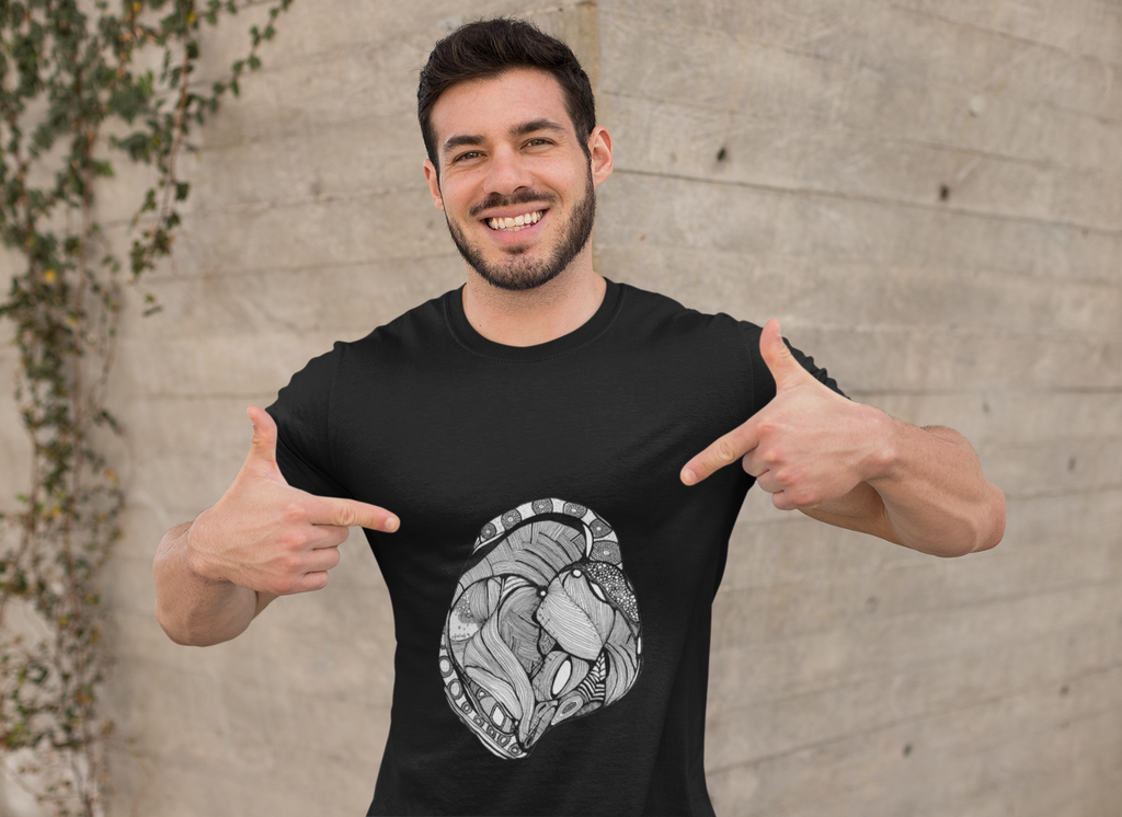 Heart by Feral Wife - Unisex T-Shirt - Big & Tall