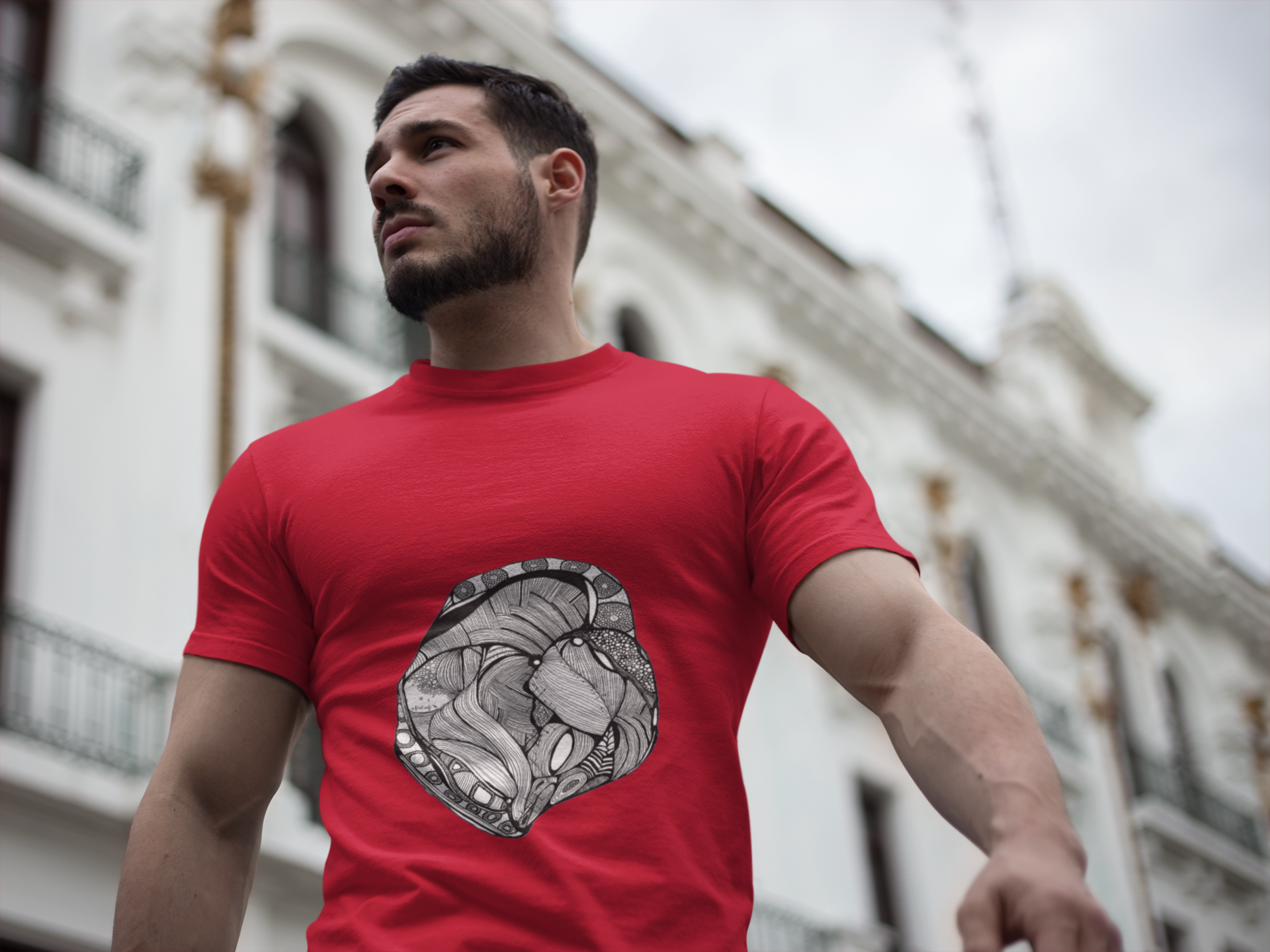 Heart by Feral Wife - Unisex T-Shirt - Big & Tall