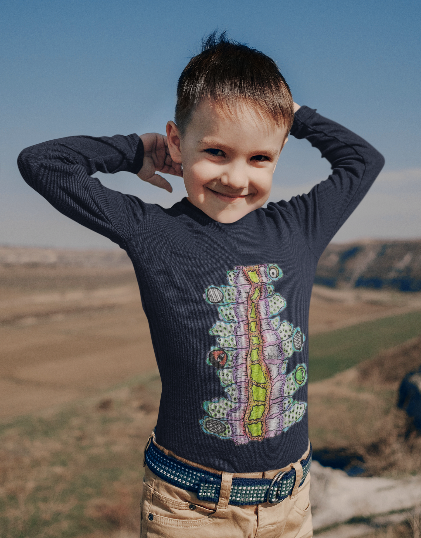 Floyd the Stomach Monster by Feral Wife - Toddler T-shirt