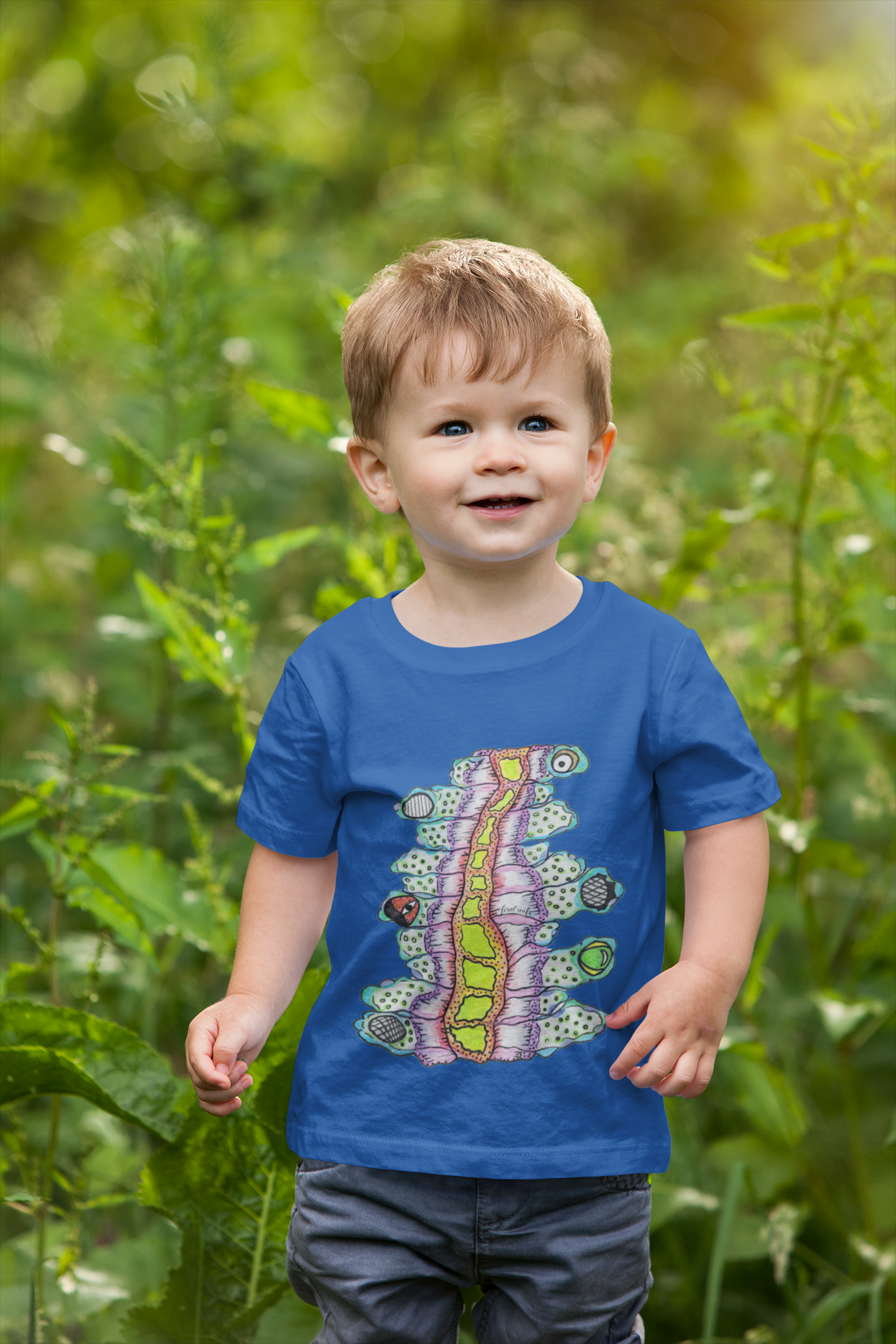 Floyd the Stomach Monster by Feral Wife - Toddler T-shirt