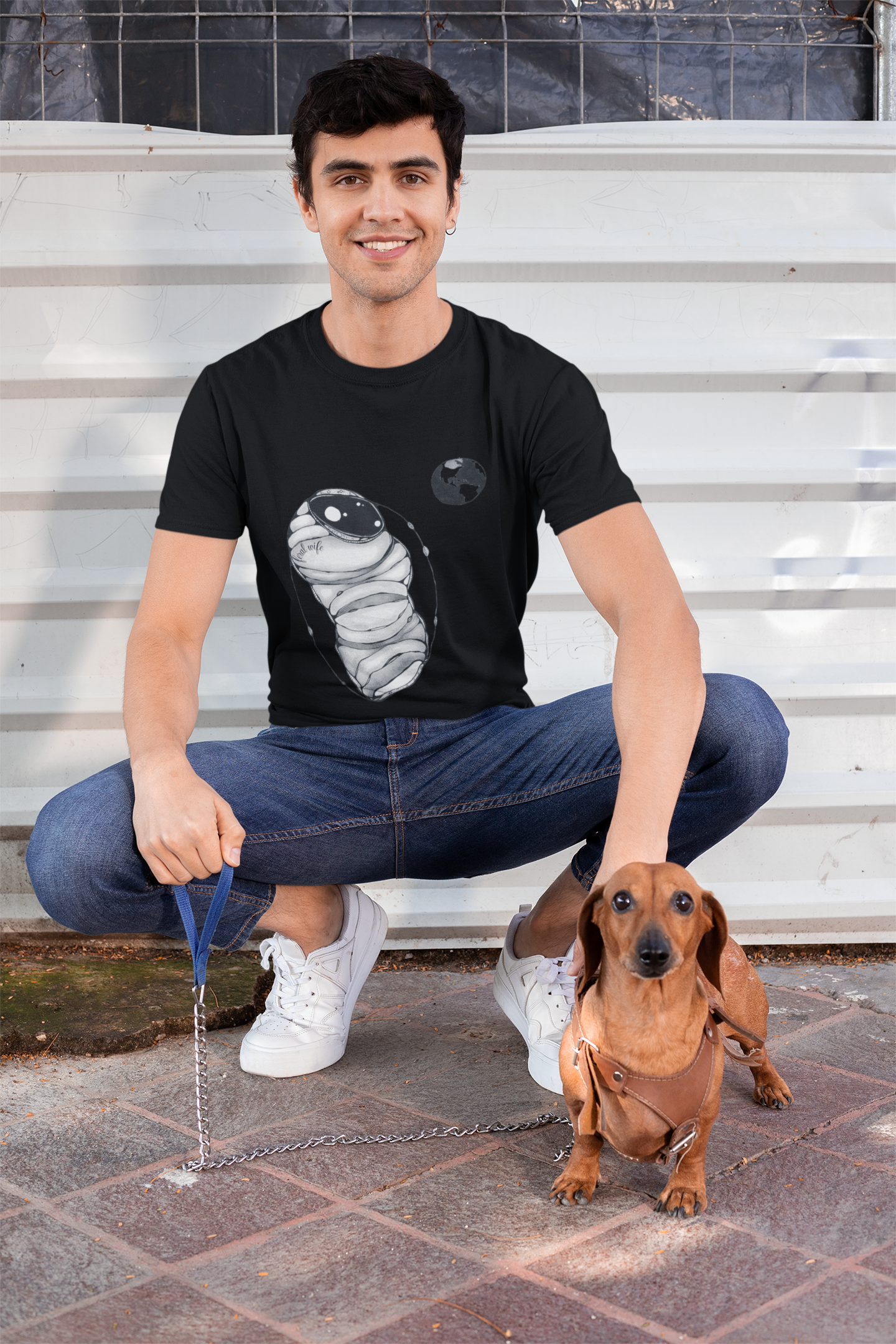 Outer Space by Feral Wife Unisex Softstyle T-Shirt