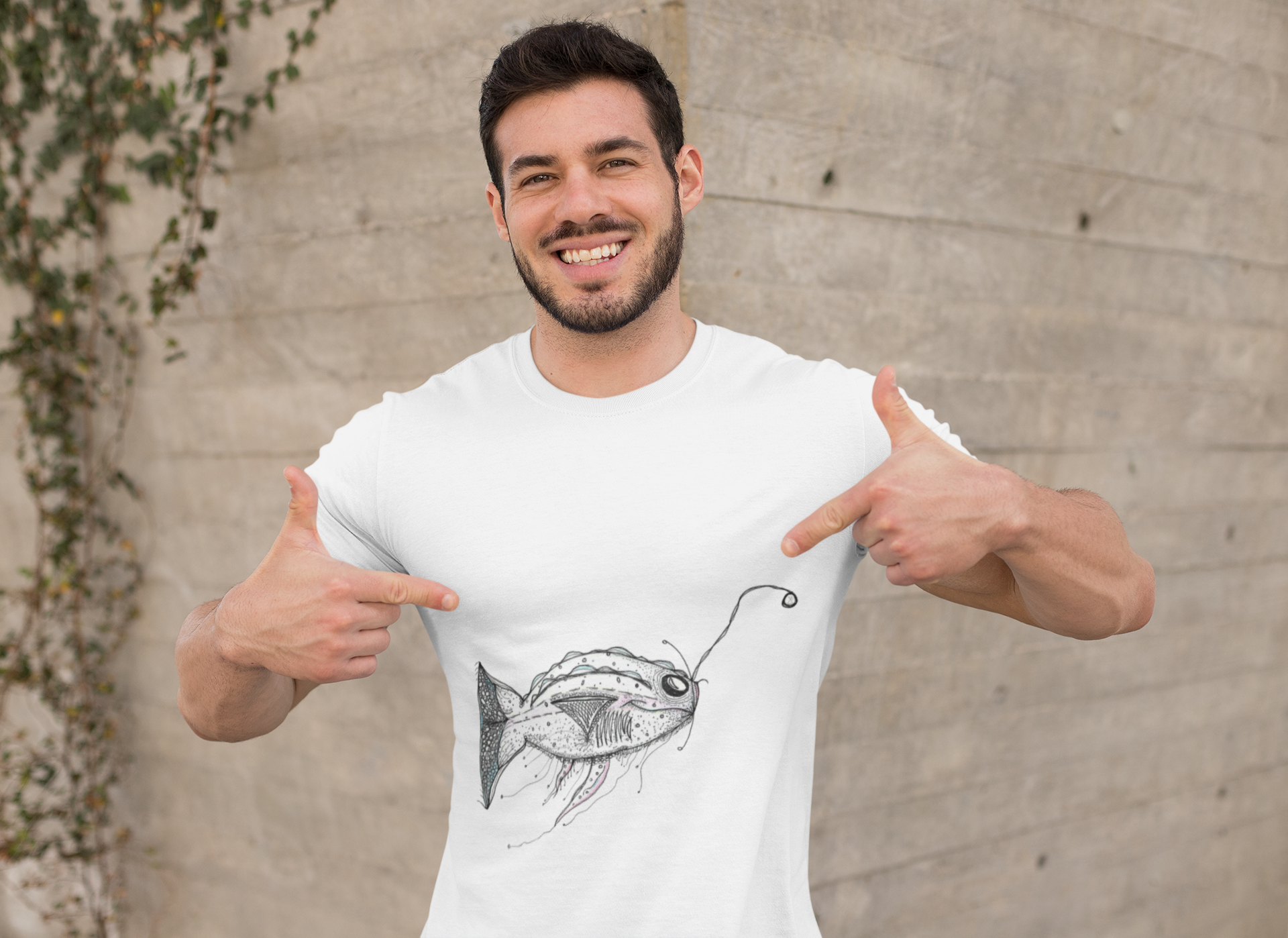 Fishing Adventure by Feral Wife - Unisex Softstyle T-Shirt