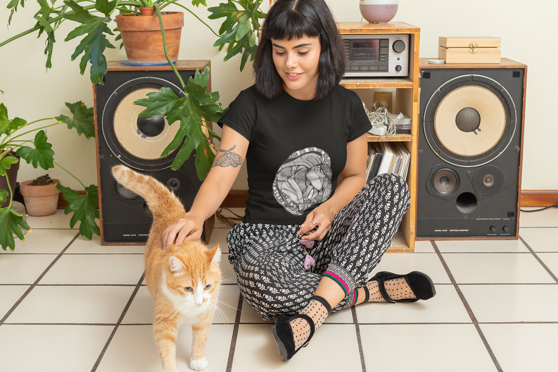 Heart by Feral Wife – Youth Semi-Fitted Style T-Shirt