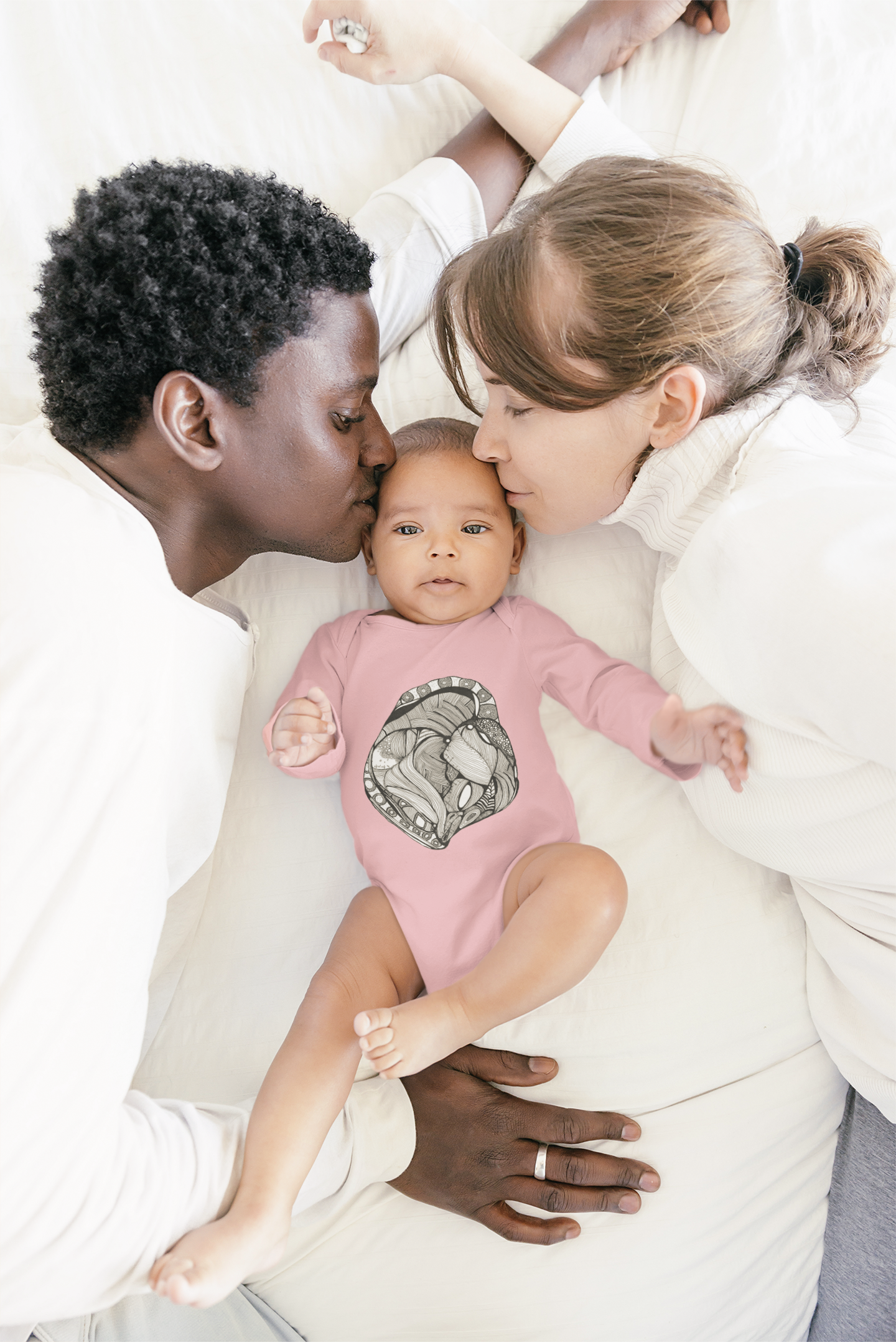 Heart by Feral Wife - Baby Onesie